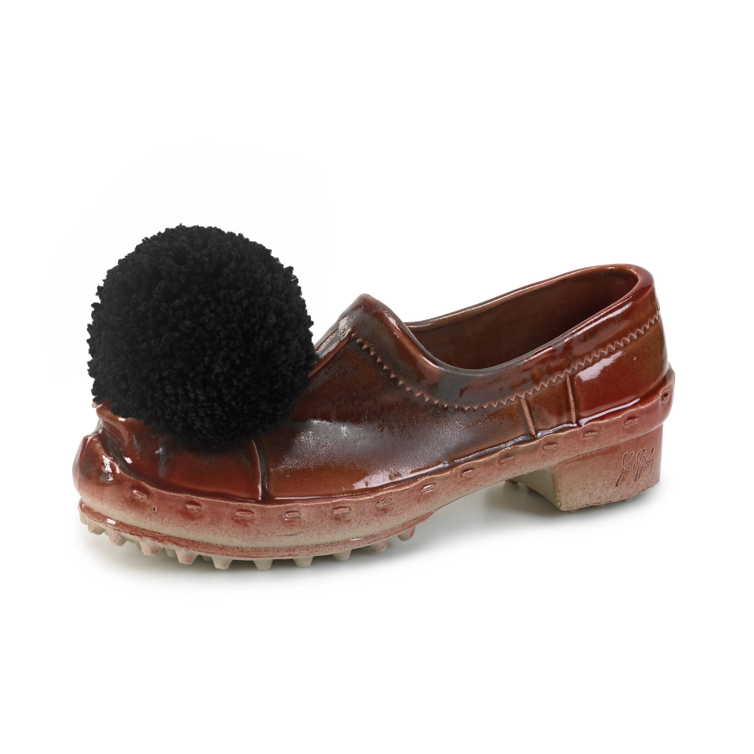 Τσαρούχι προεδρικής φρουράς σε κόκκινο χρώμα.