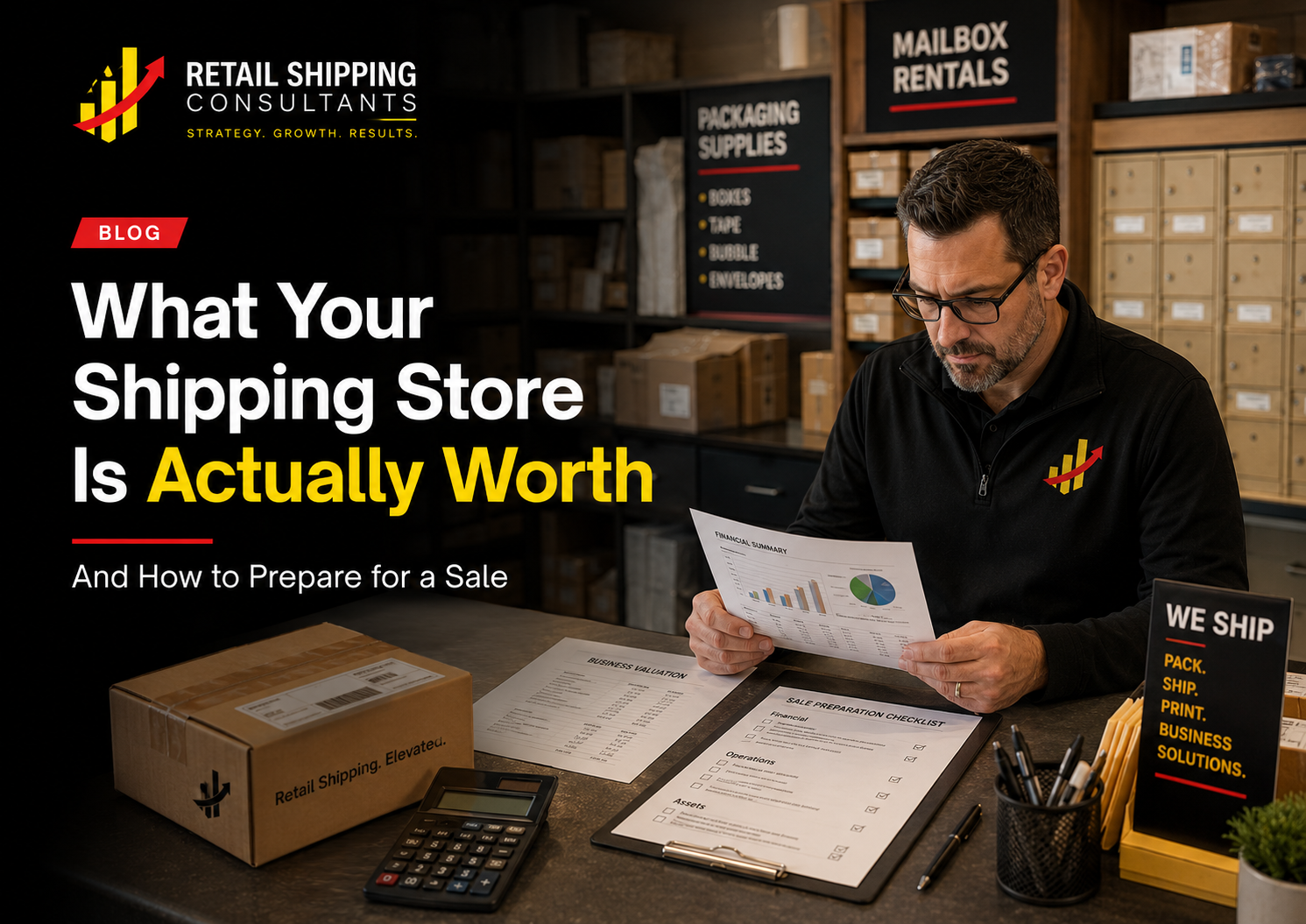 What Your Shipping Store Is Actually Worth -- And How to Prepare for a Sale