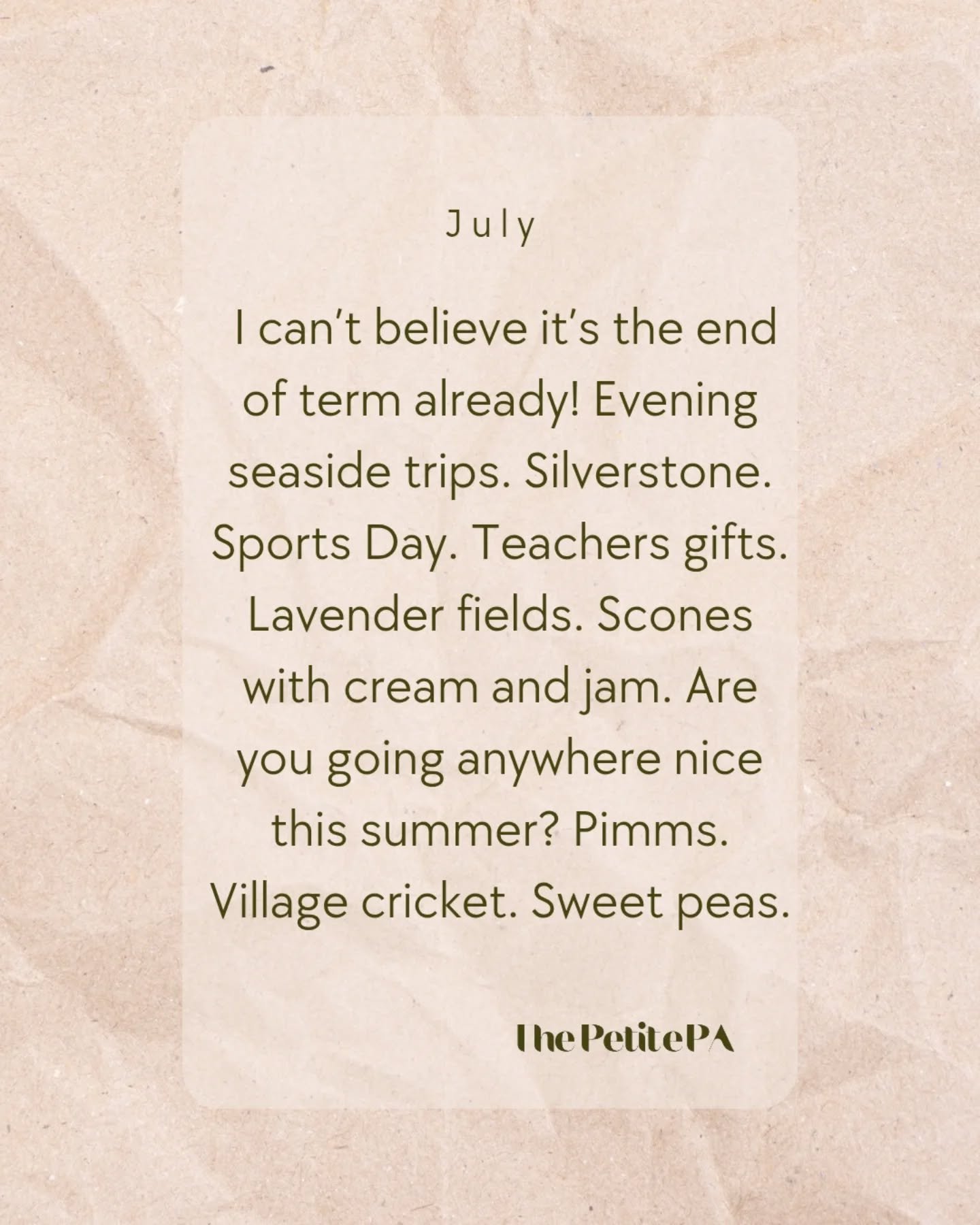 July musings ✨ 
Not going to lie, me and the garden are enjoying a bit of ☔ this morning ☺️ 
#julymusings #julyfaves #thepetitepa #thepetitepasurrey #guildford #freelancepagodalming #virtualassistantsurrey