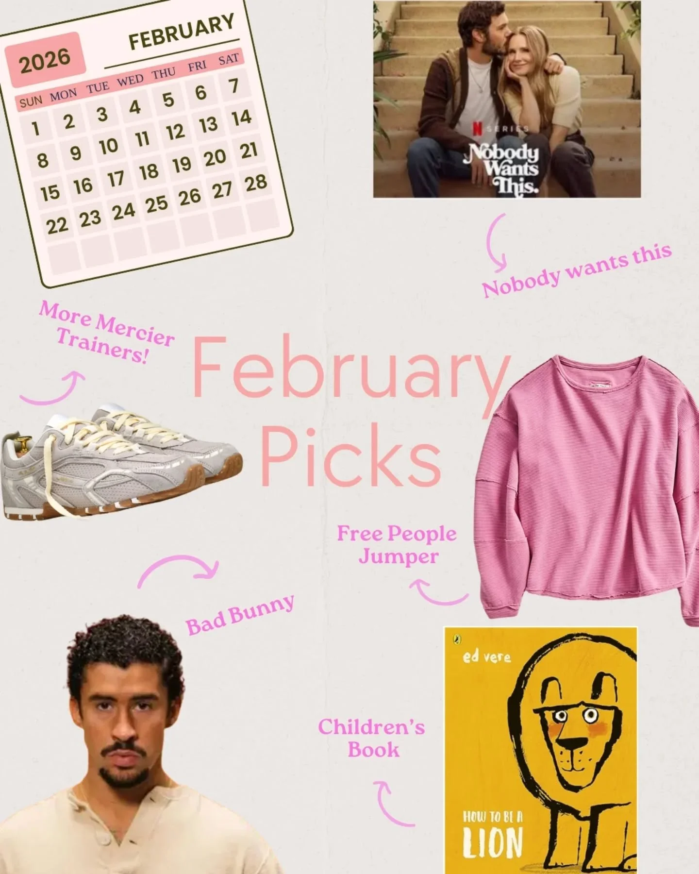 Feb picks! 

1. Nobody wants this on Netflix. After the loss of McSteamy and Dawson 😞, it's warming my millennial heart to watch Seth Cohen in this cute series ❤️ and I can confirm he does just get better with age 😍

2. Turns out @freepeople have a
