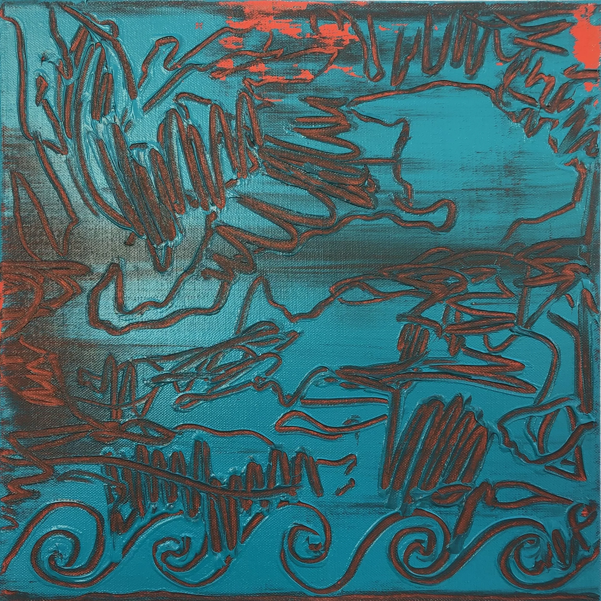 Landscape in Turquoise