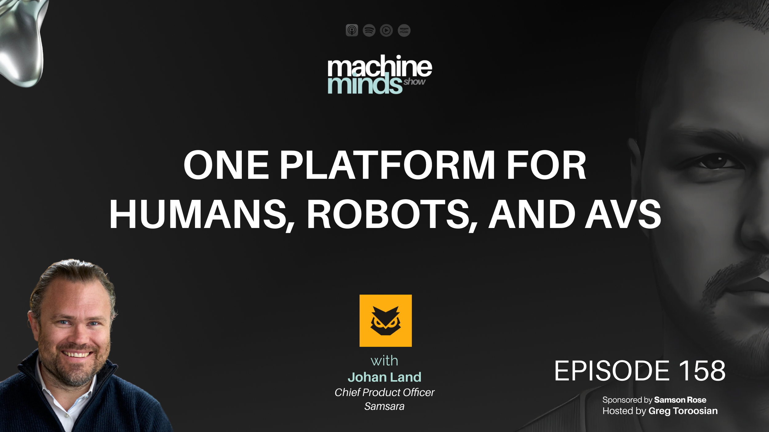 One Platform for Humans, Robots, and AVs with Johan Land