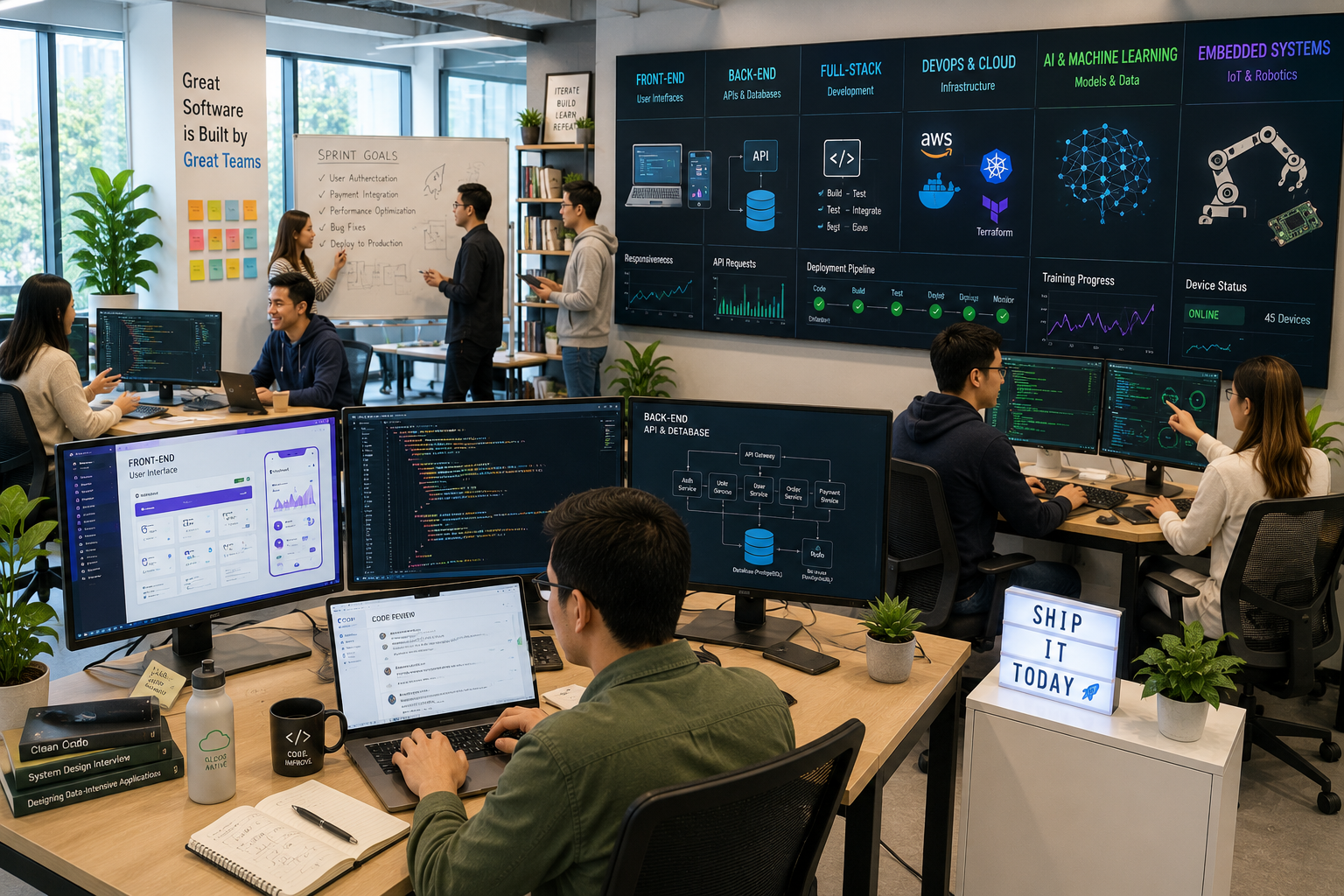 Types of Software Engineers and Their Specializations