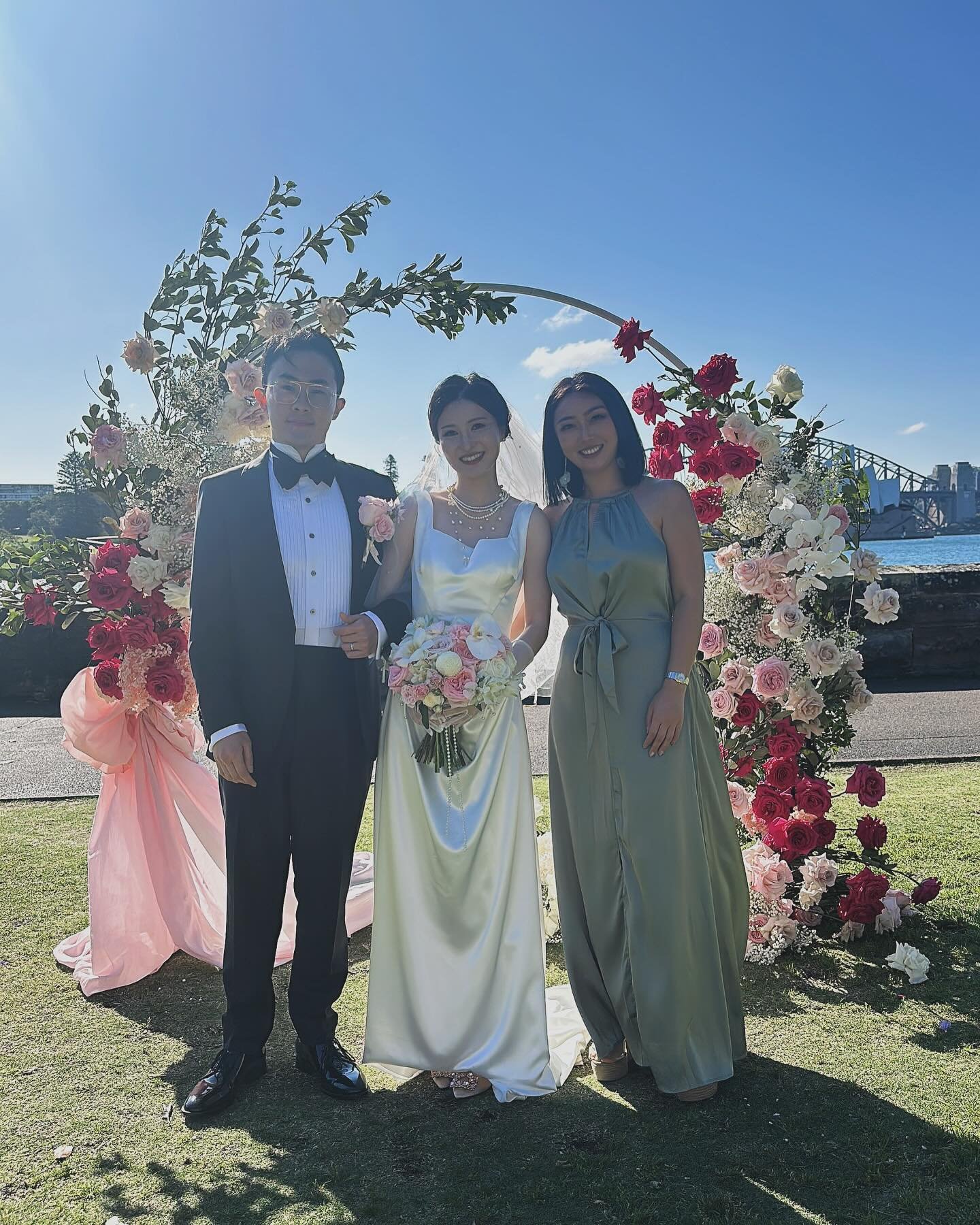 Just officiated the most beautiful wedding for a couple who&rsquo;ve been together since high school &ndash; 11 years of love and growing together 🩵 When the bride&rsquo;s dad gave her away, he burst into tears, and I couldn&rsquo;t hold back mine e