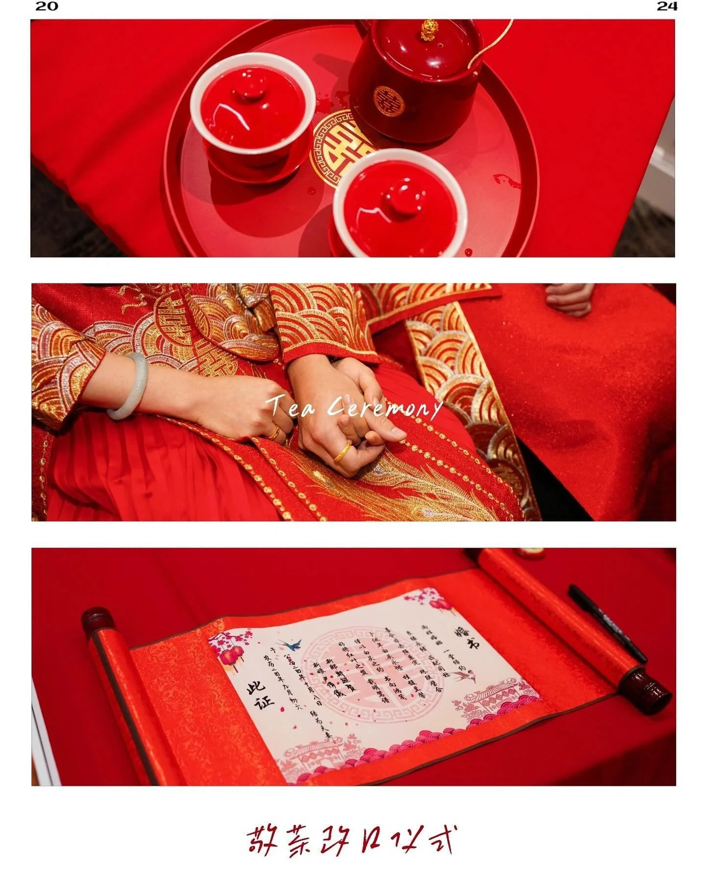 I love when couples include the tea ceremony in their wedding day! 🍵✨ It&rsquo;s such a beautiful way to honour tradition and get the parents involved, showing love and respect to family 🧧Seeing this tradition continue here in Australia is truly sp