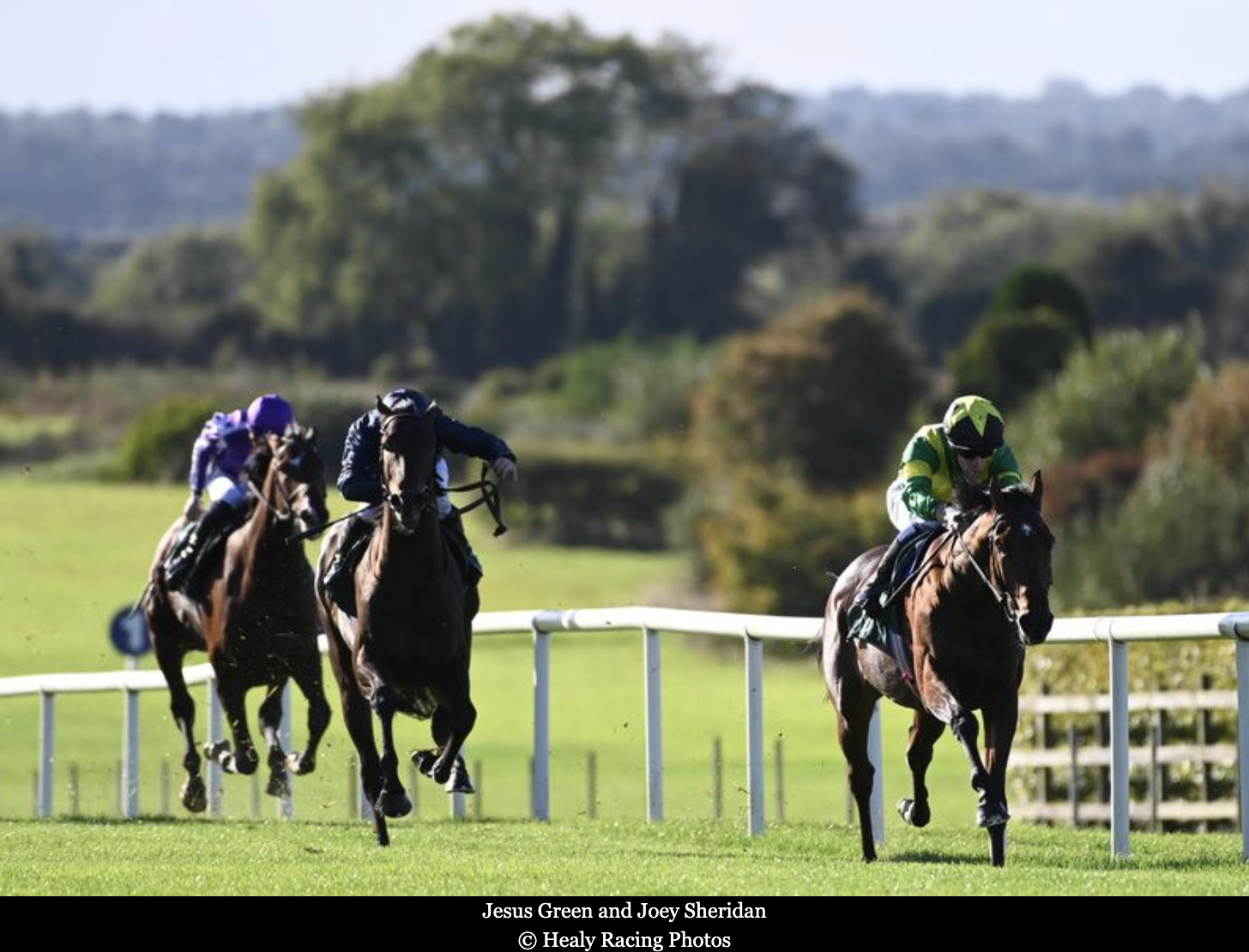 Green gets off mark in style