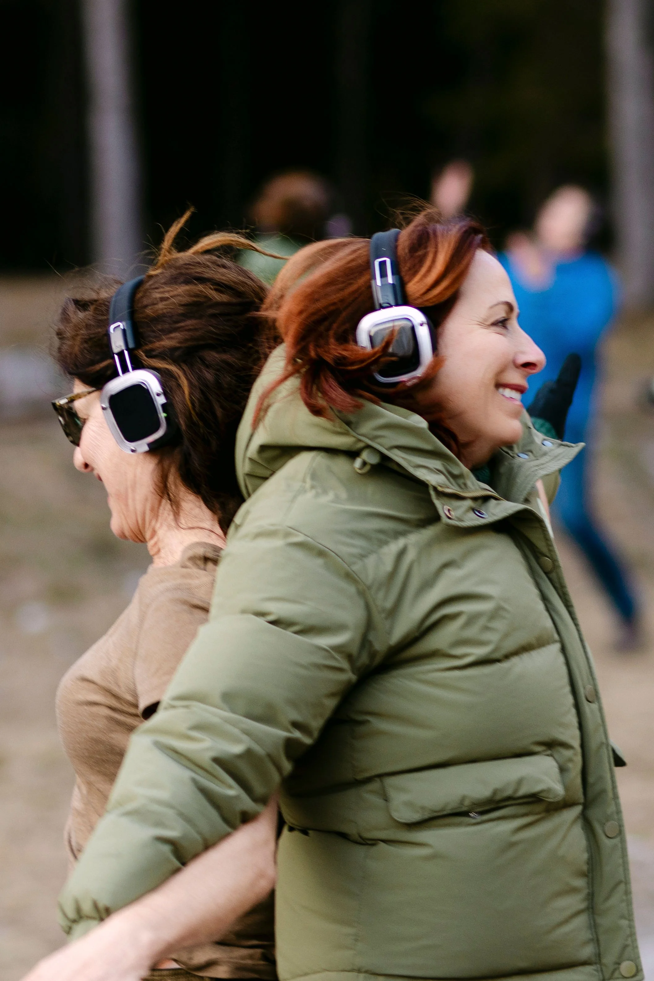 corporate team building Chamonix Silent Sessions