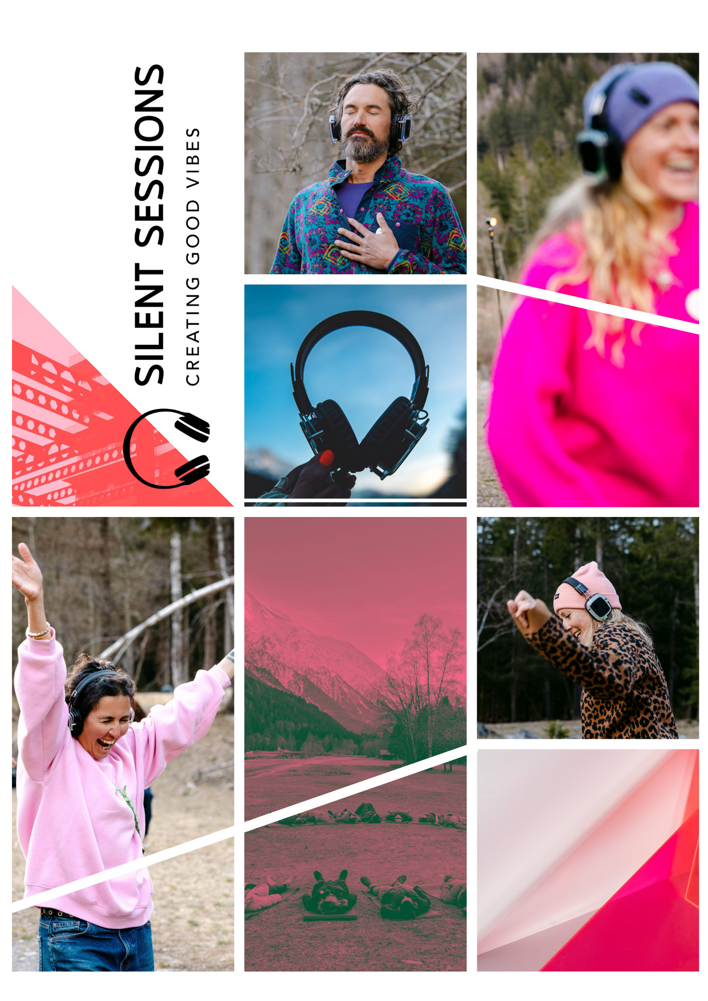 unique corporate team building Chamonix Silent Sessions