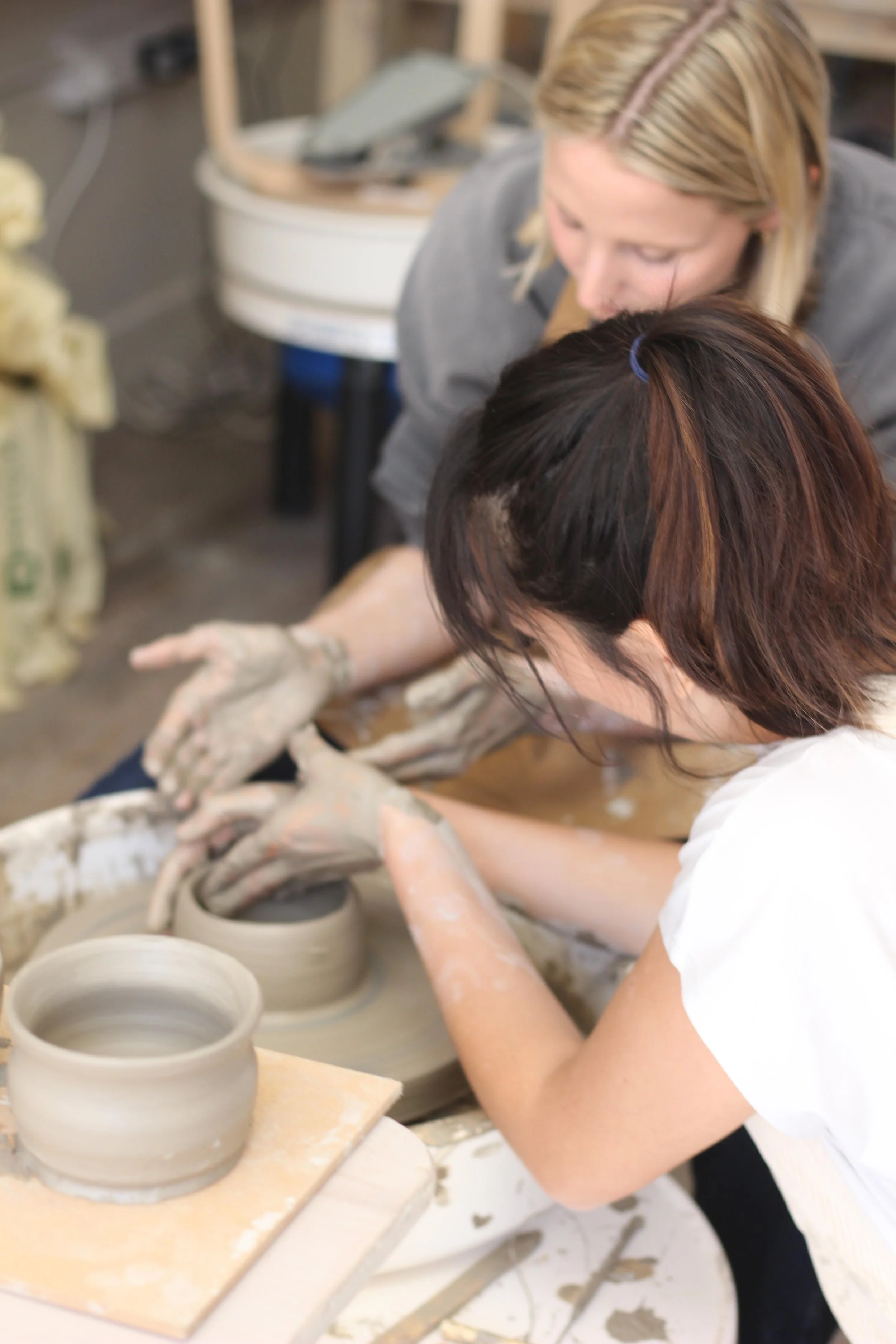 (Level 0,1,2) Wheel Throwing Clinic with Mitsu