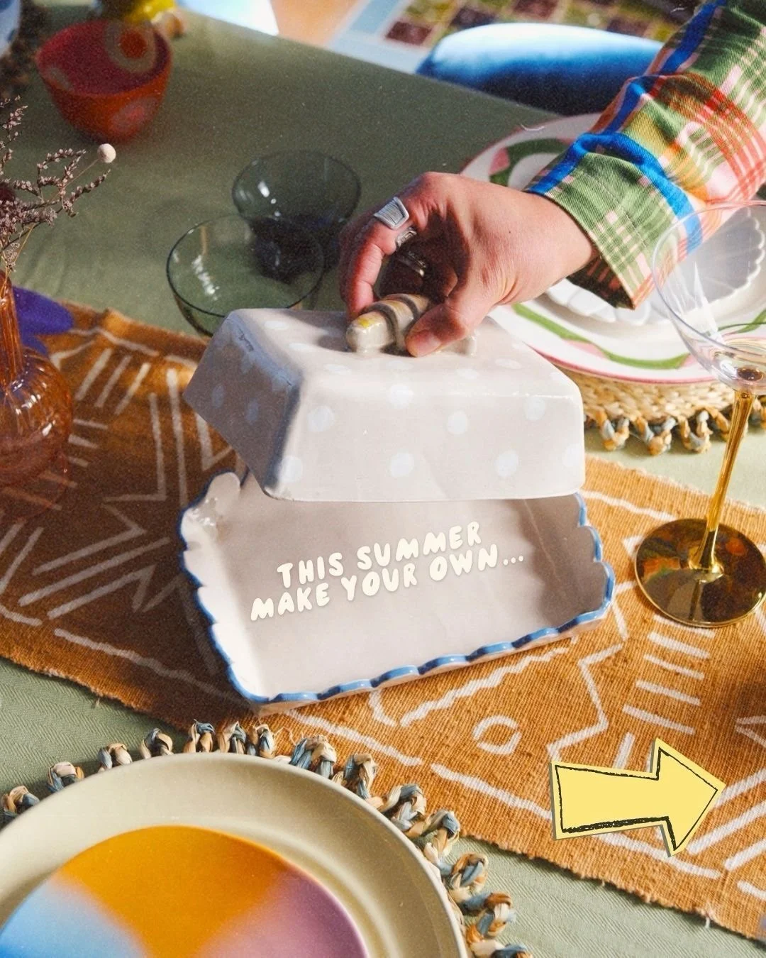 🪴 This summer you&rsquo;ll find us making a whole bunch of gorg homeware and we want to make it with YOU! Comment which session you want to come to &amp; tag the friend you&rsquo;re bringing! ⬇️ 

☕️ Make a mug or travel mug!
🗓️ Sat, May 30th, July