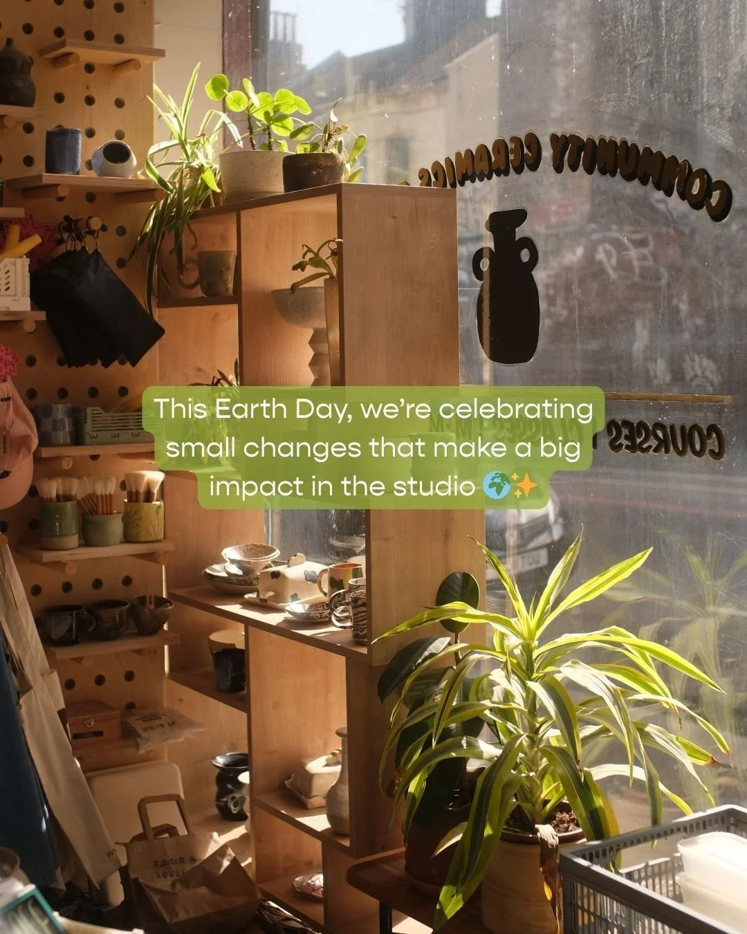 This Earth Day, we&rsquo;re celebrating small changes that make a big impact in the studio 🌍✨

Pottery is a beautiful, hands-on practice, but it can also be resource-intensive. Here are five simple ways to make your own practice more sustainable:

1