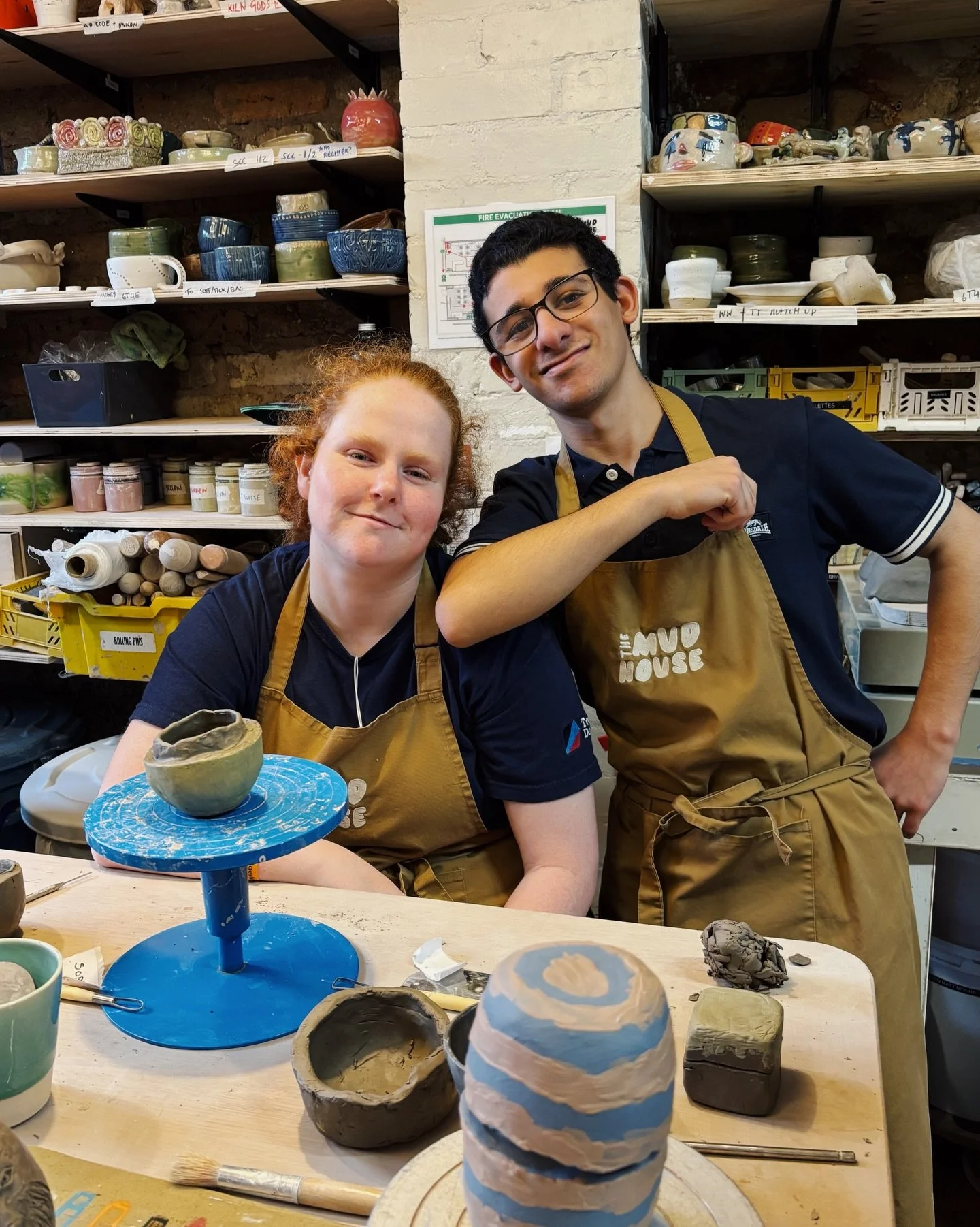 ☀️It&rsquo;s been such a joy to host @teamdomenica in the studio over the last 5 weeks 🧡 

Here are a few words from the Team Domenica crew: 

&ldquo;As part of the Enrichment programme, candidates attended a 5-week pottery workshop at The Mud House