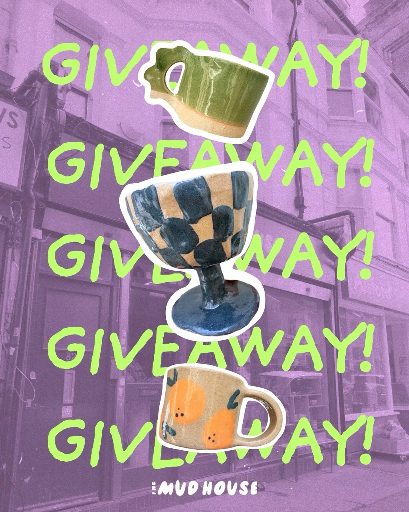 🎉IIiiiiiiits time for a giveaway!! We&rsquo;re giving away FOUR tickets to one of our followers for our Friday Night BYOB Handbuilding session in the month of May at our studio in Brighton 😱 Bring your friends and sculpt your own masterpiece while 