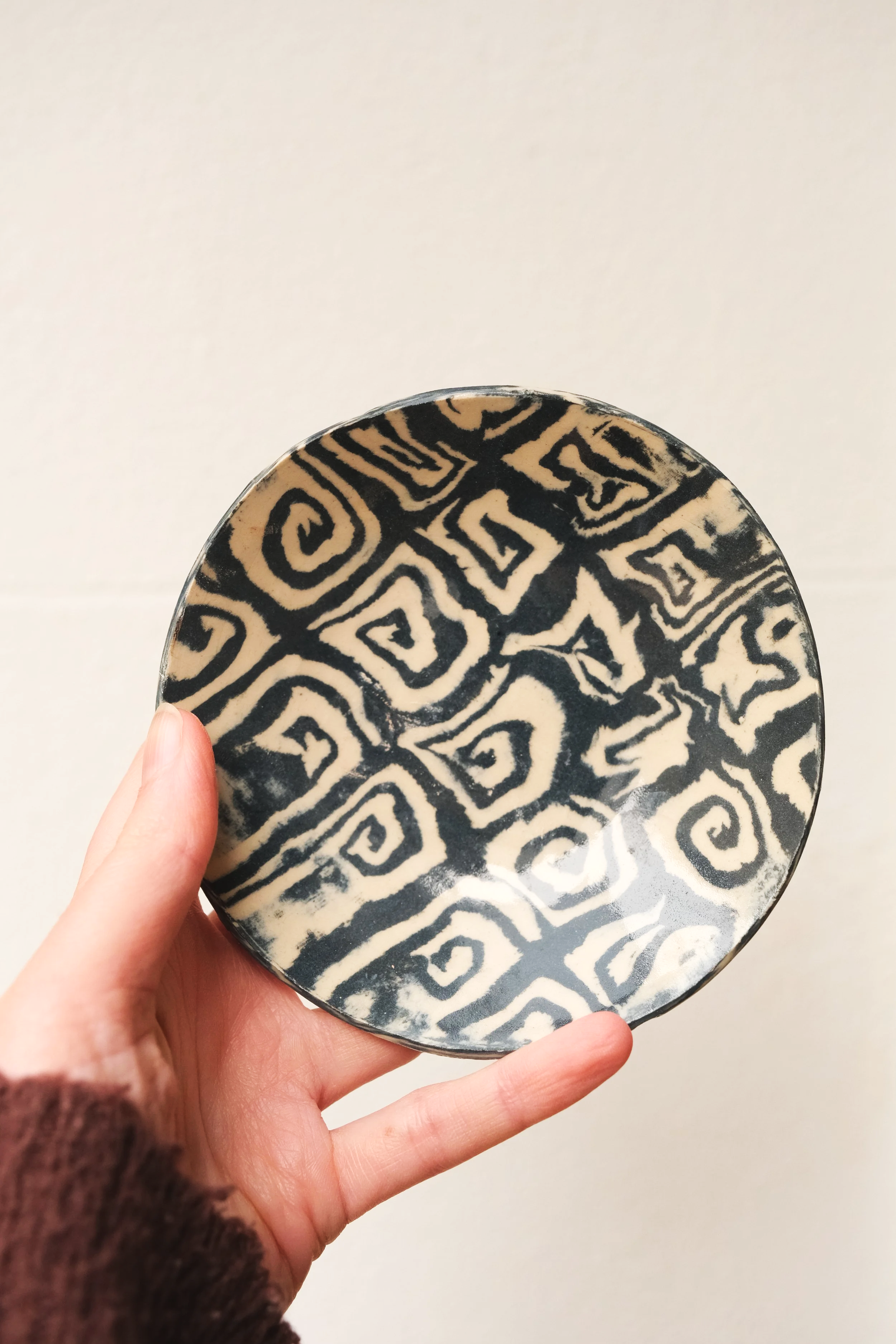 Nerikomi agateware colour pattern workshop brighton