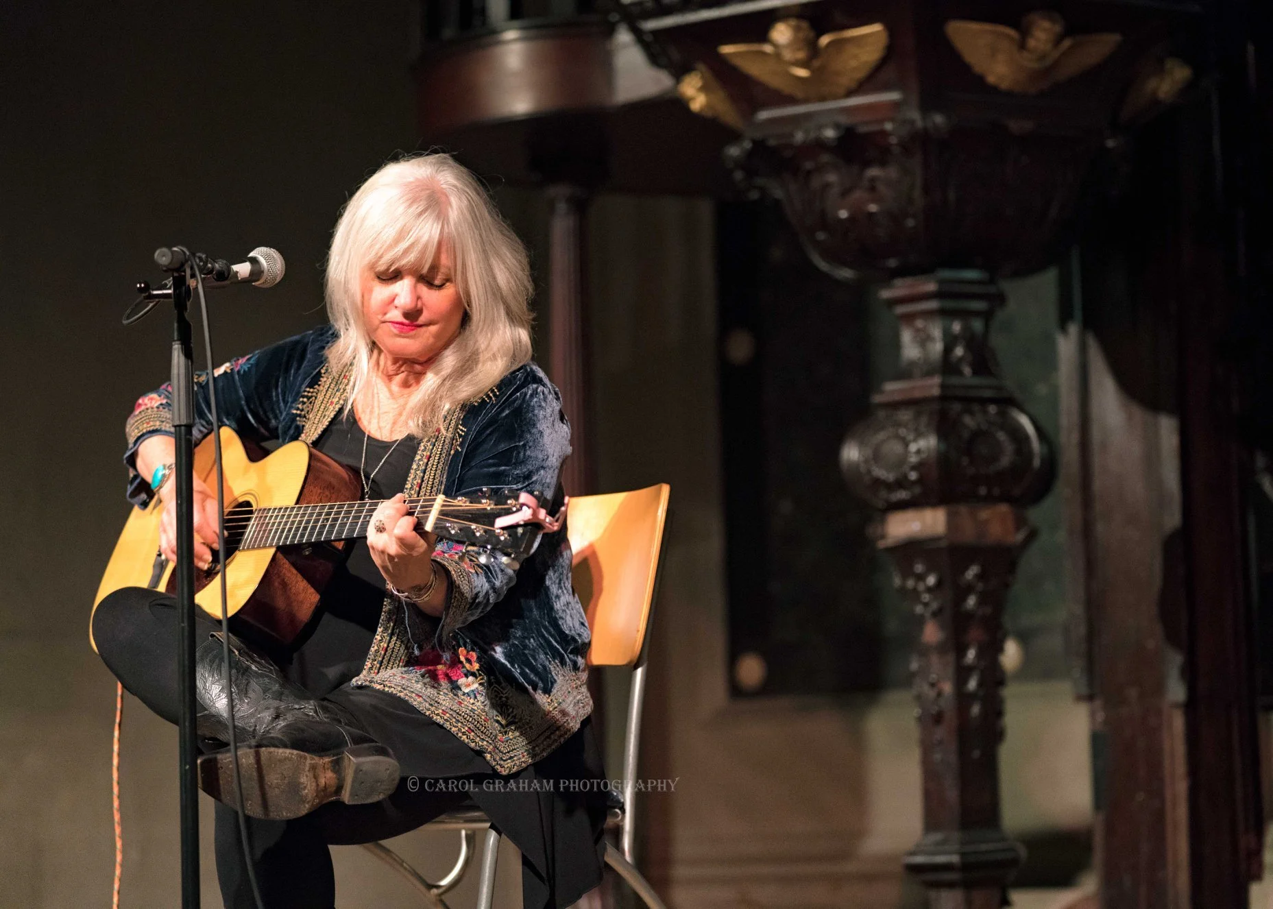 Kimmie Rhodes St Andrews In The Square 2018- photo Carol Graham Photography


