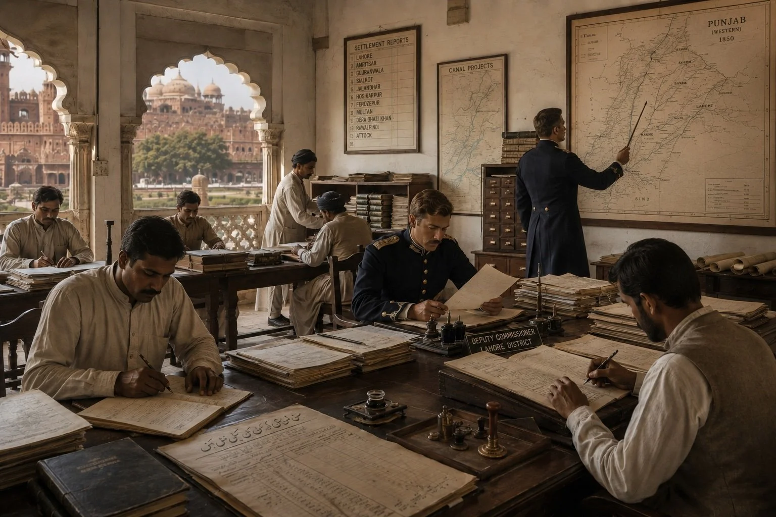 The British Takeover - Administration of the Punjab Province
