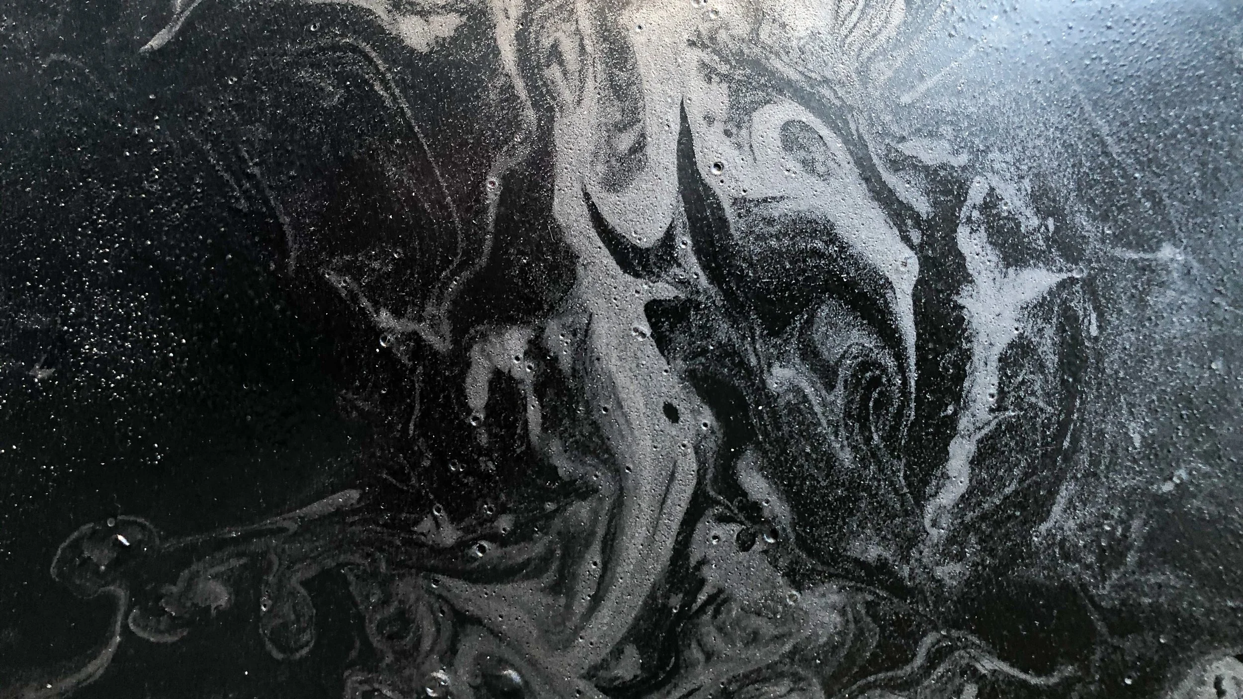 Gelatine & Charcoal Bioleather