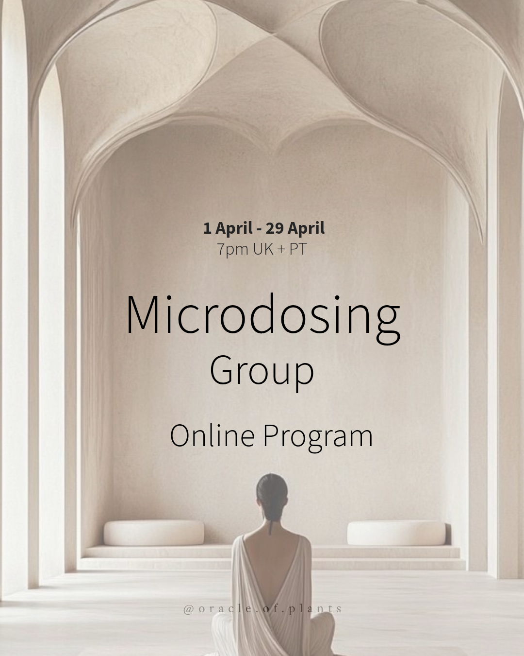Microdosing Group for Beginners - April