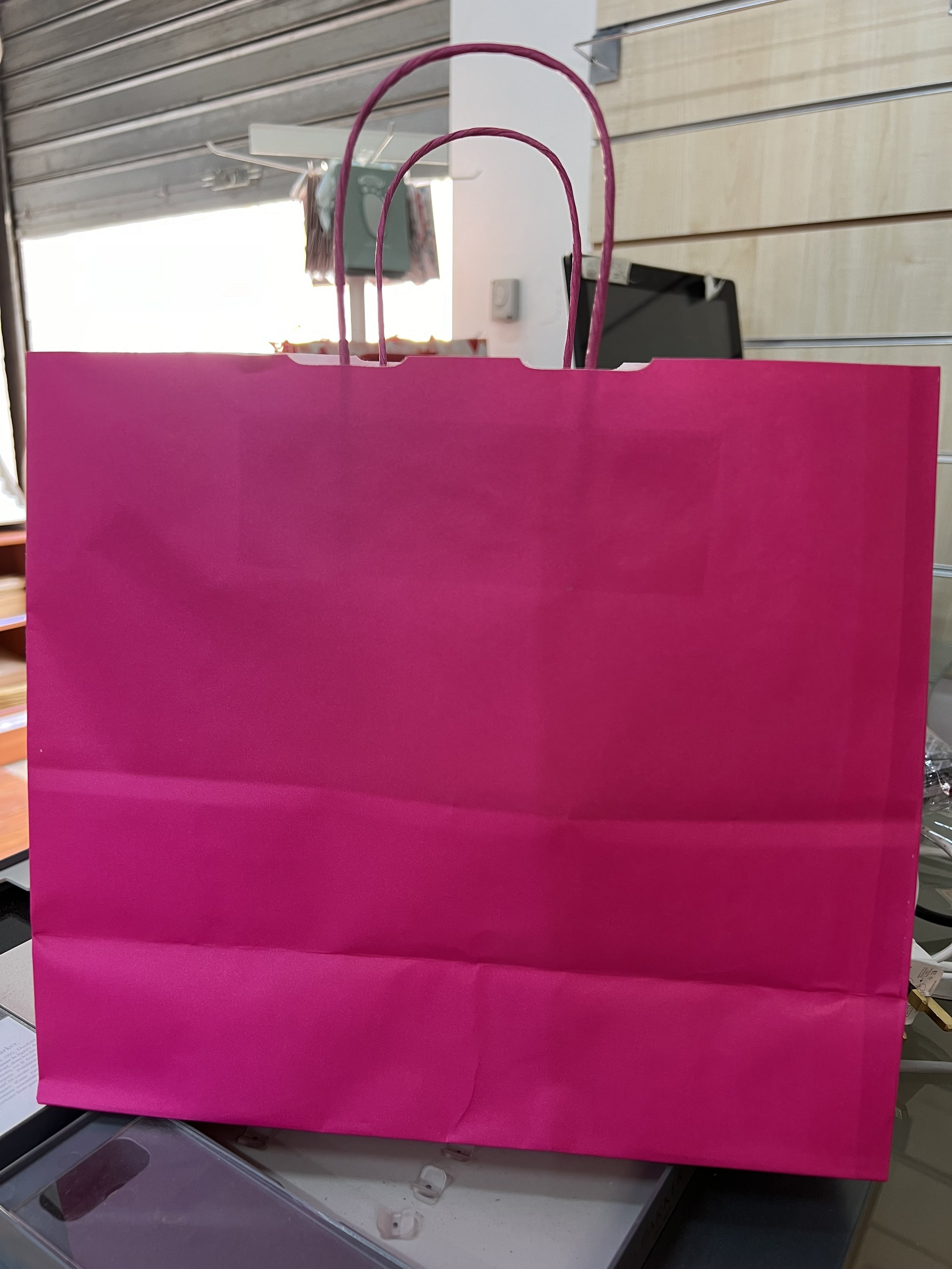 Medium Gift Bag Fushia