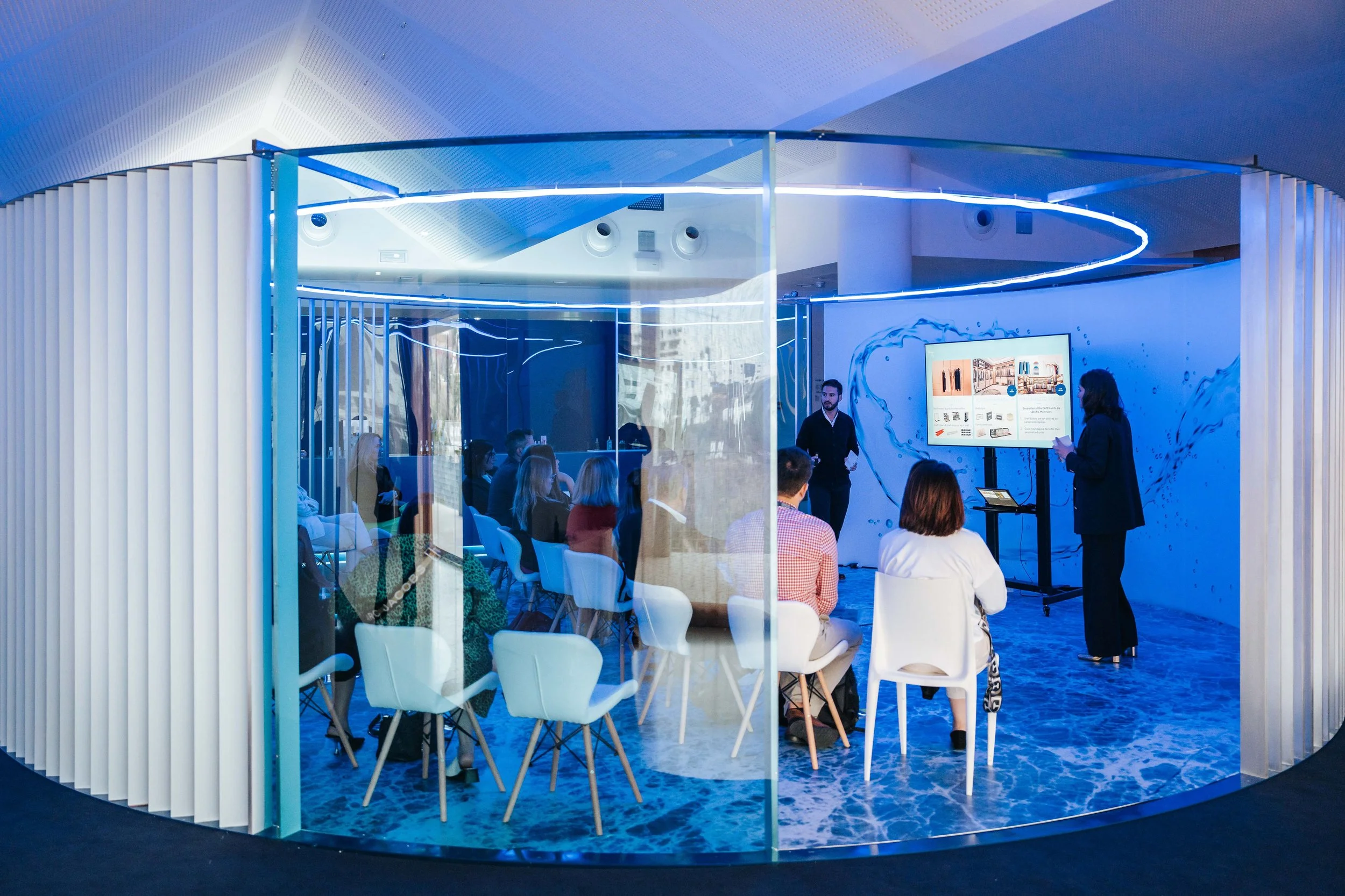 Corporate event production at the El Higuerón Resort Malaga, spain. 