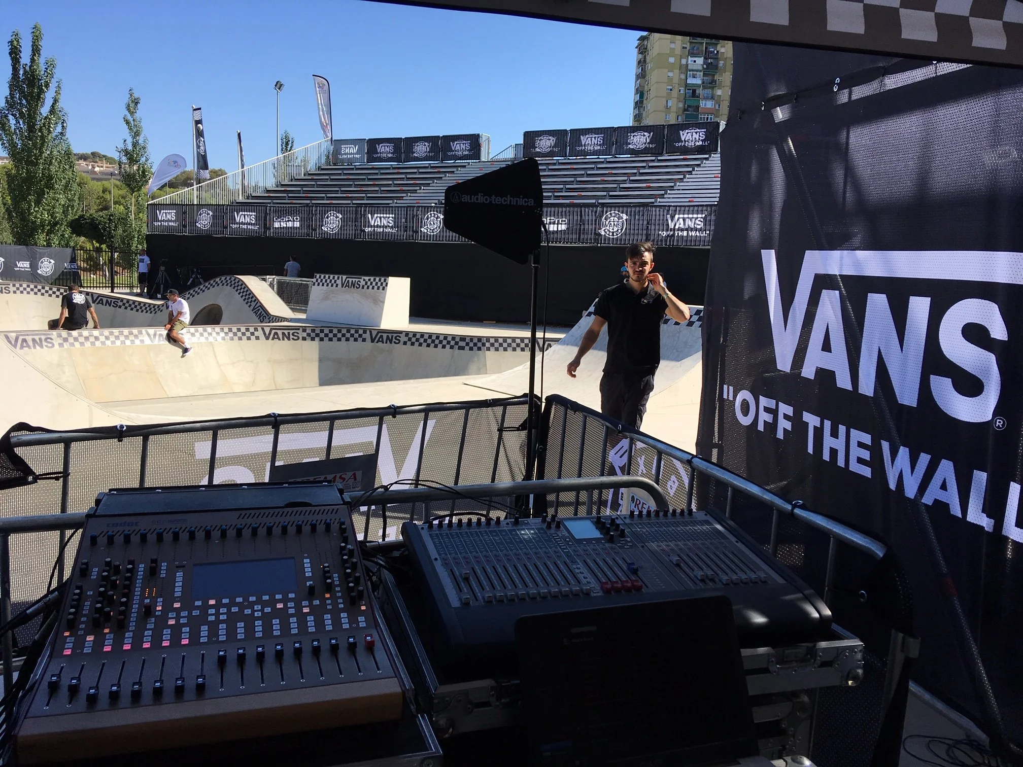 Event production and televised event for Vans Championship at Rubén Alcantara Málaga Skatepark Málaga.