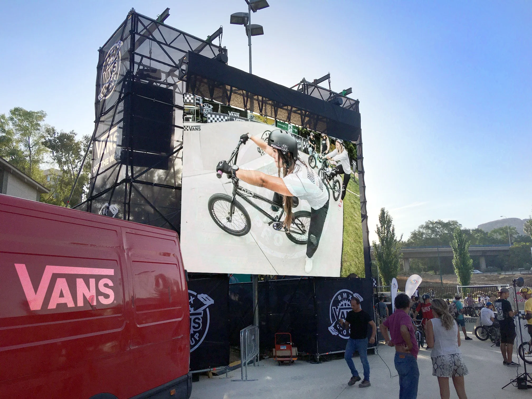 Event production and televised event for Vans Championship at Rubén Alcantara Málaga Skatepark Málaga.