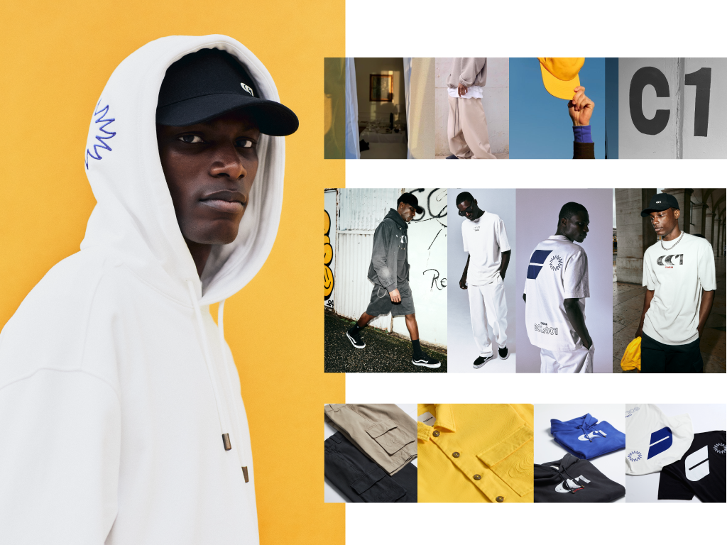 Collection built around strong brand codes, combining jersey, outerwear and graphic product into a scalable range.
Responsible for translating visual identity into wearable silhouettes, defining colour direction, material mixes and graphic placement 