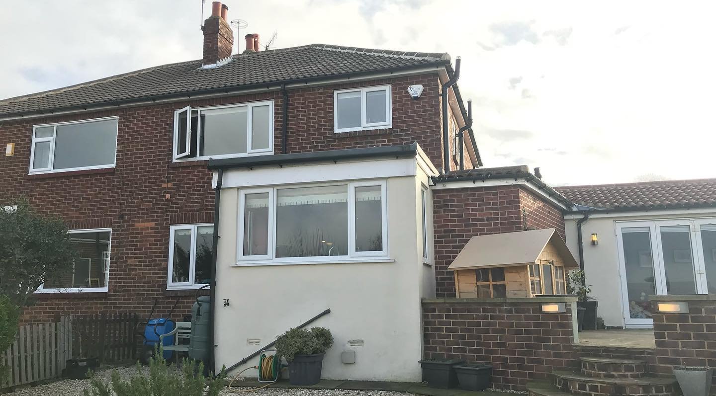 A new beautiful #Dormerconstruction #Garage #Leeds