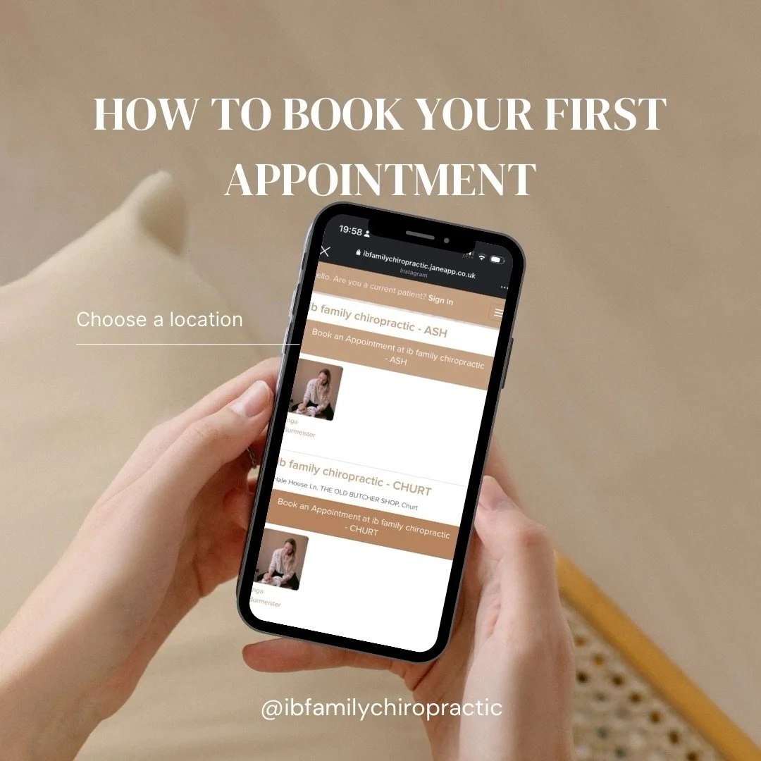 How to book your first visit 🤍🤎