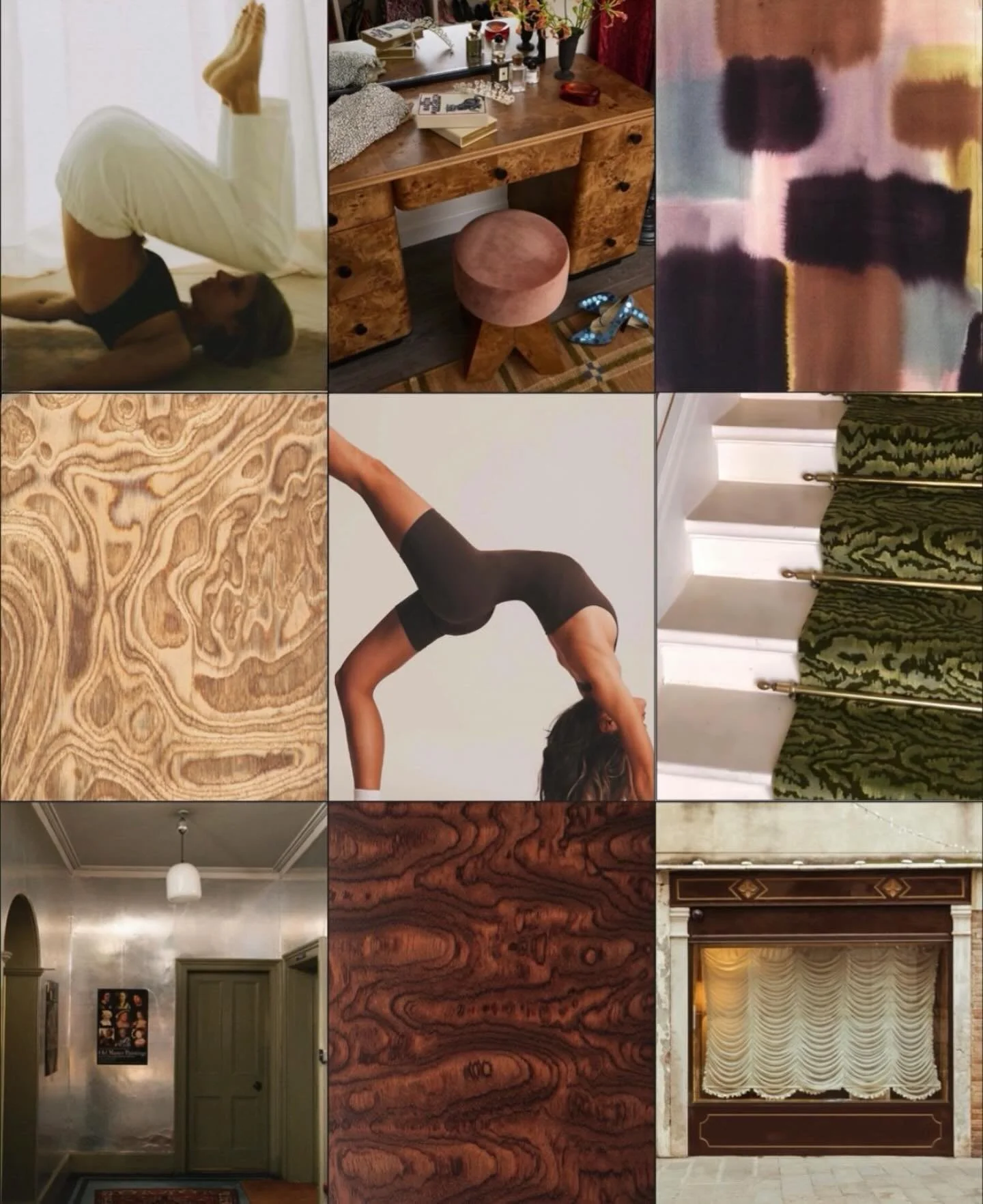 Penthouse Pilates mood board✨☁️