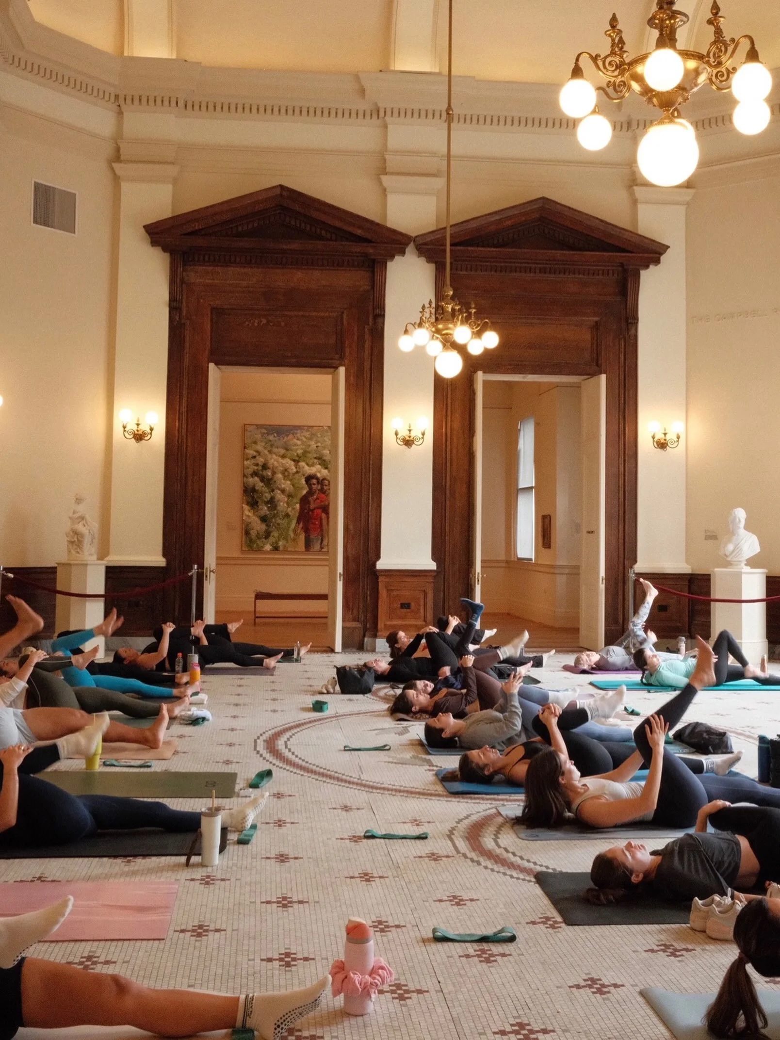 Pilates amongst the art! 

Stay tuned for our October dates 🧡