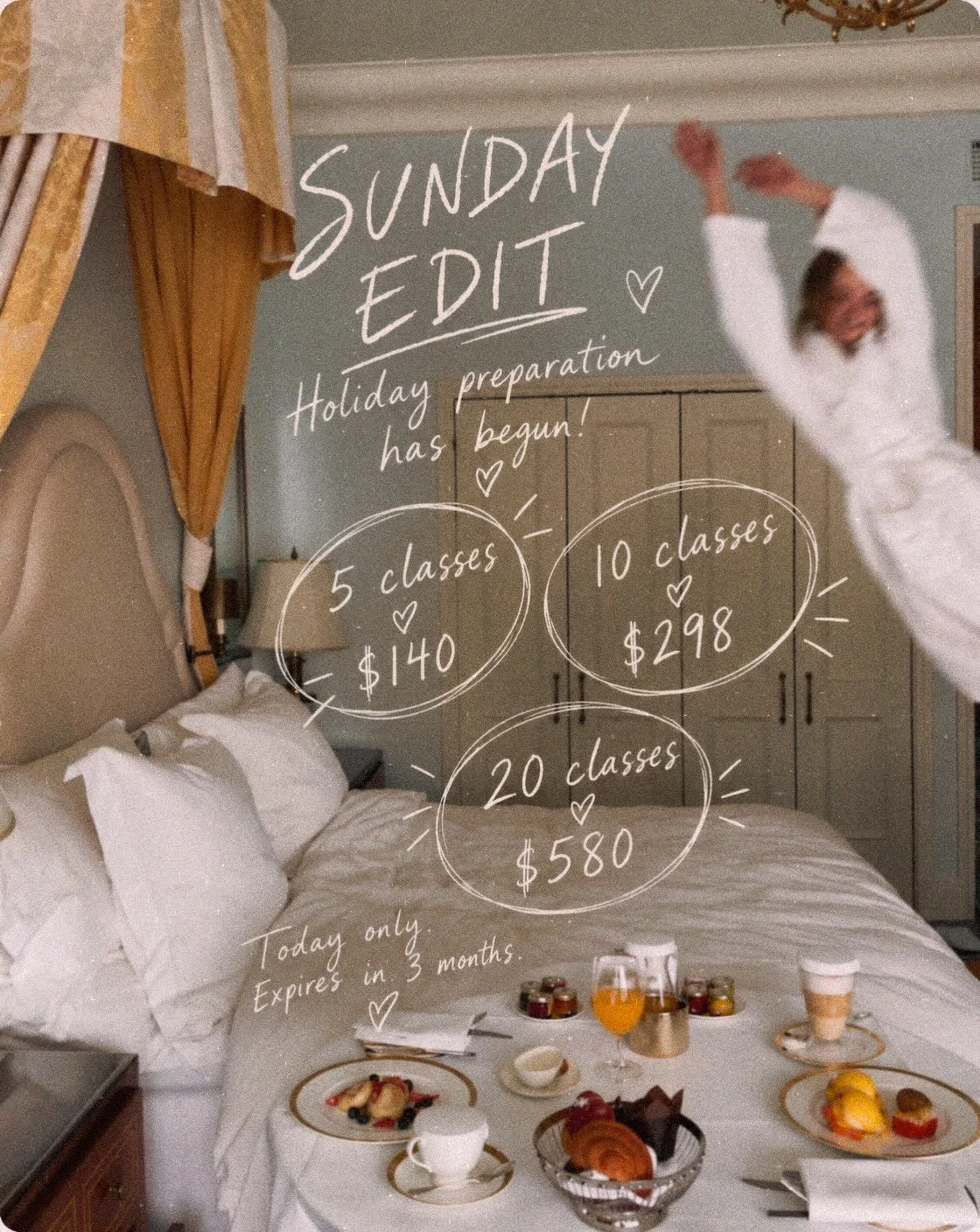 Holidays are here! Here for your mental and physical prep. 

Today only ♡ Expires in 3 months.