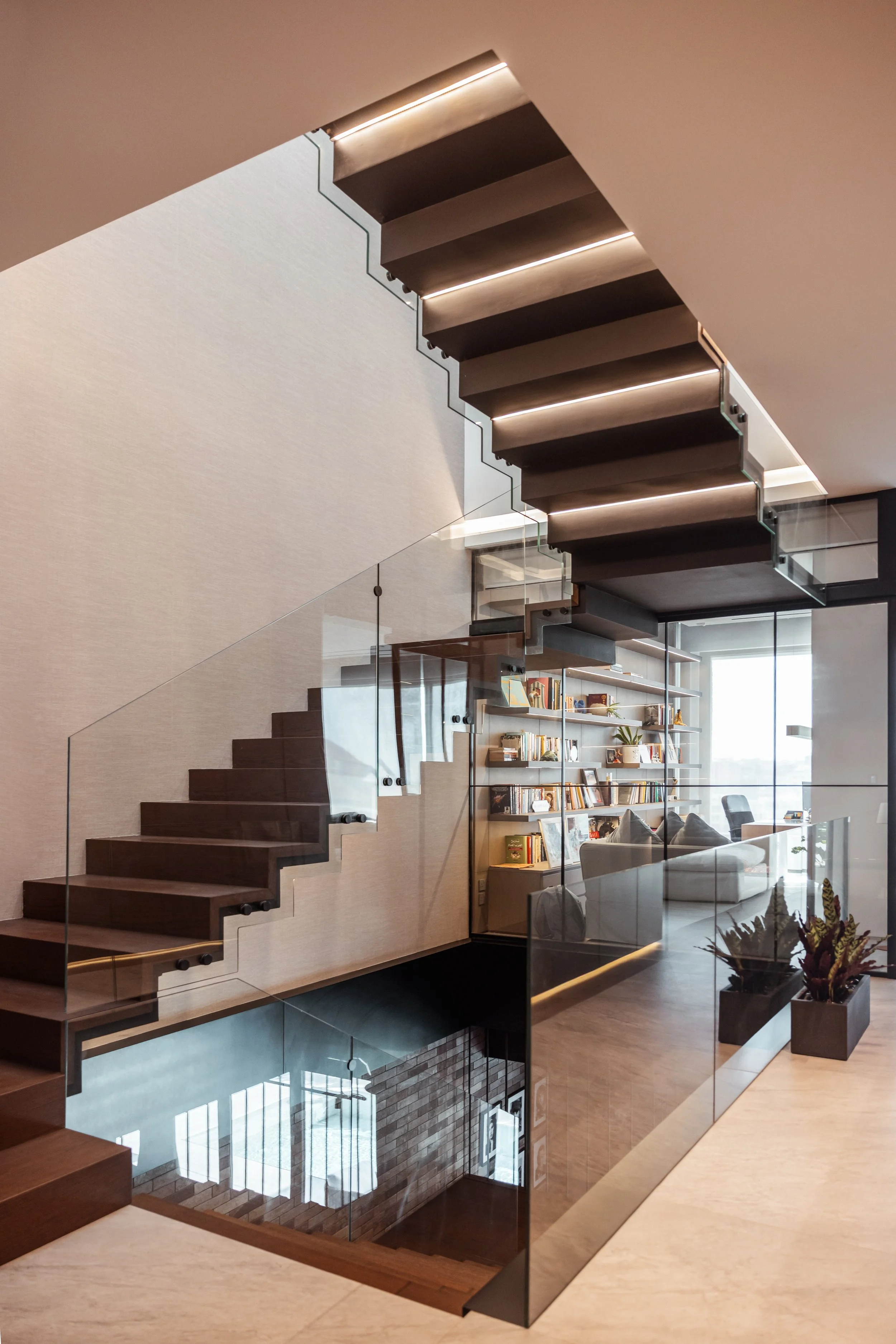 An image of the House with steel mesh.