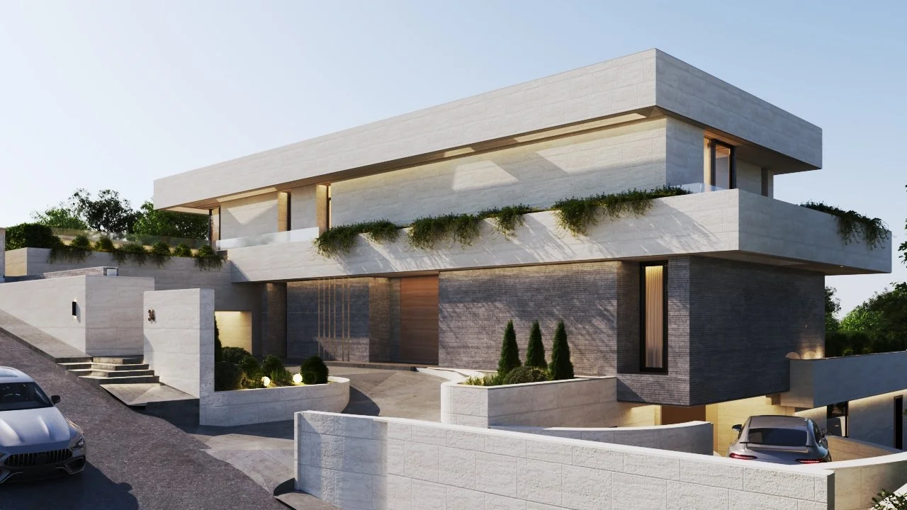 An image of the House over cliff.