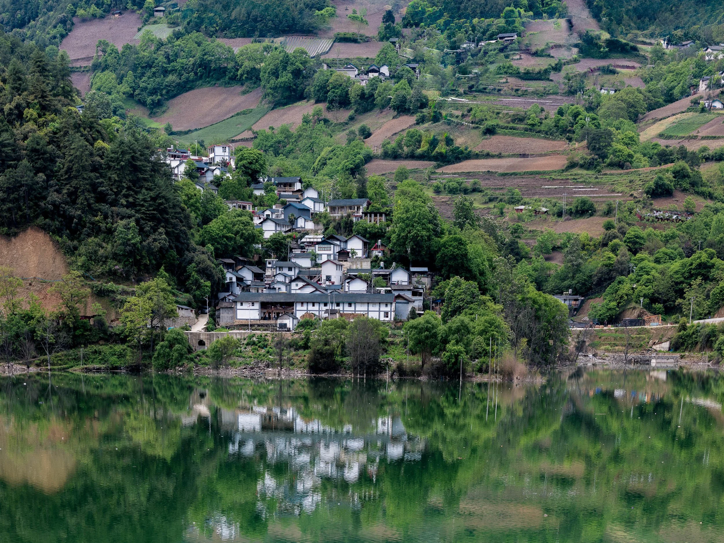 Village near Qizhong, Yunnan, China