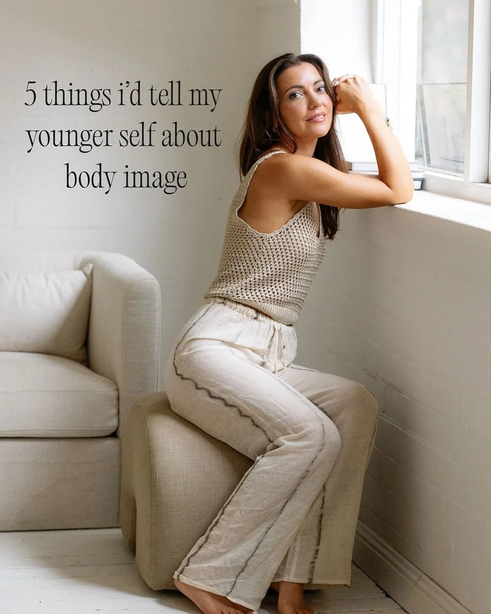 5 things I&rsquo;d tell my younger self about body image 💛

It took me a long time to realise I hadn&rsquo;t truly healed my relationship with food. These are five things I wish I&rsquo;d known so much sooner:

&bull; There is no one-size-fits-all i