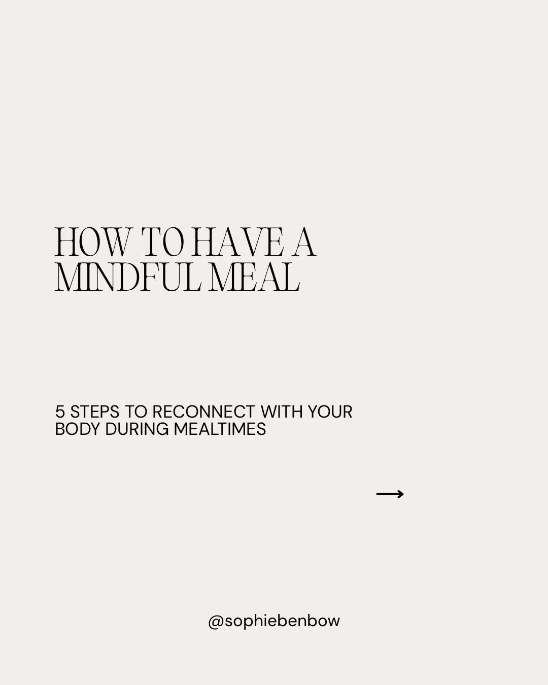 5 Steps to Reconnect with Your Body During Mealtimes ✨

Mindful eating is more than just the act of eating&mdash;it&rsquo;s about reconnecting with your body, noticing your cues, and honouring your meals.

Here are 5 simple steps to bring mindfulness