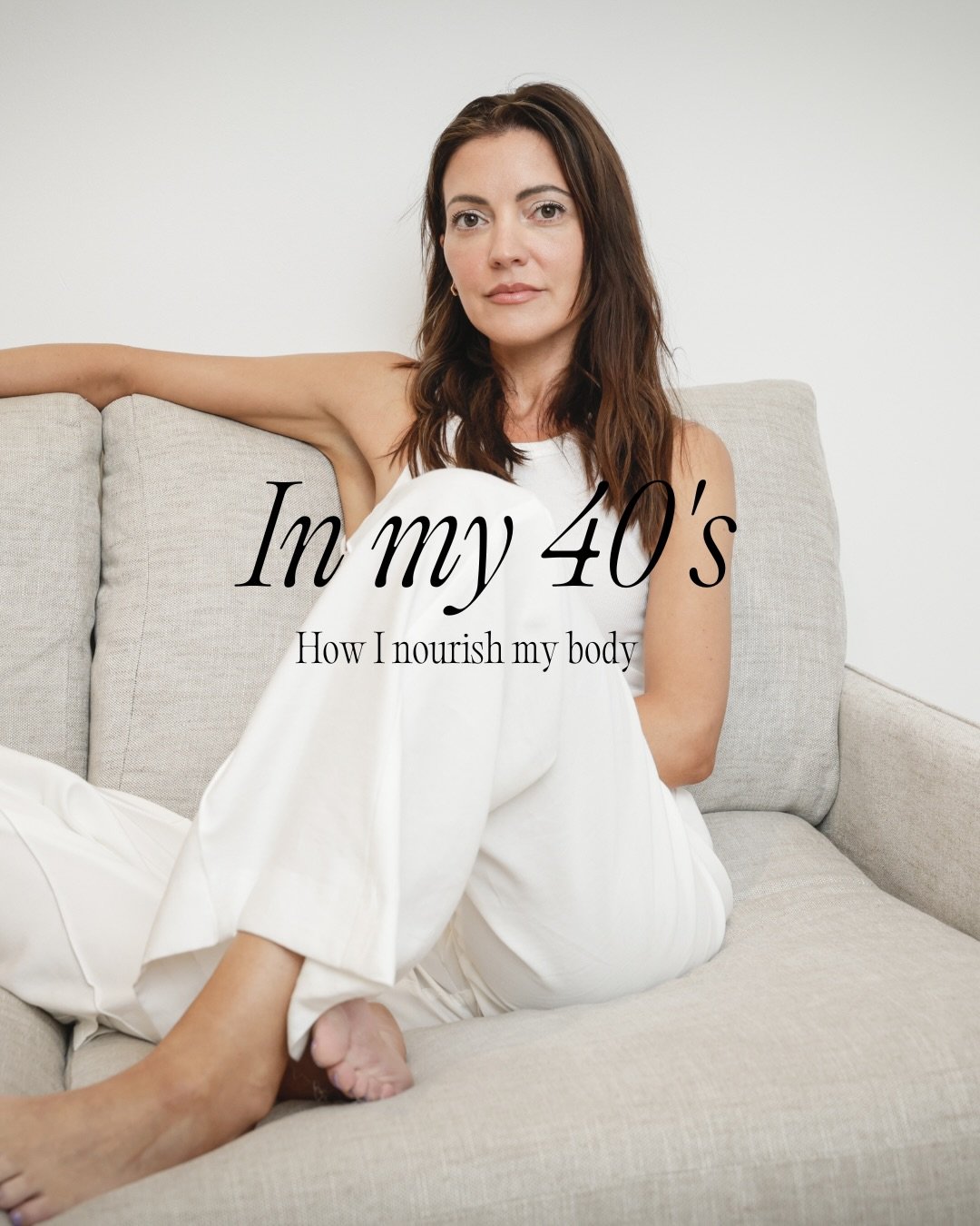 ✨ In My 40s: How I Nourish My Body ✨

As I move through my 40s, I&rsquo;m becoming more intentional about how I nourish my body &mdash; not just with food, but with rhythm, awareness, and care. These are the practices that are supporting my energy, d