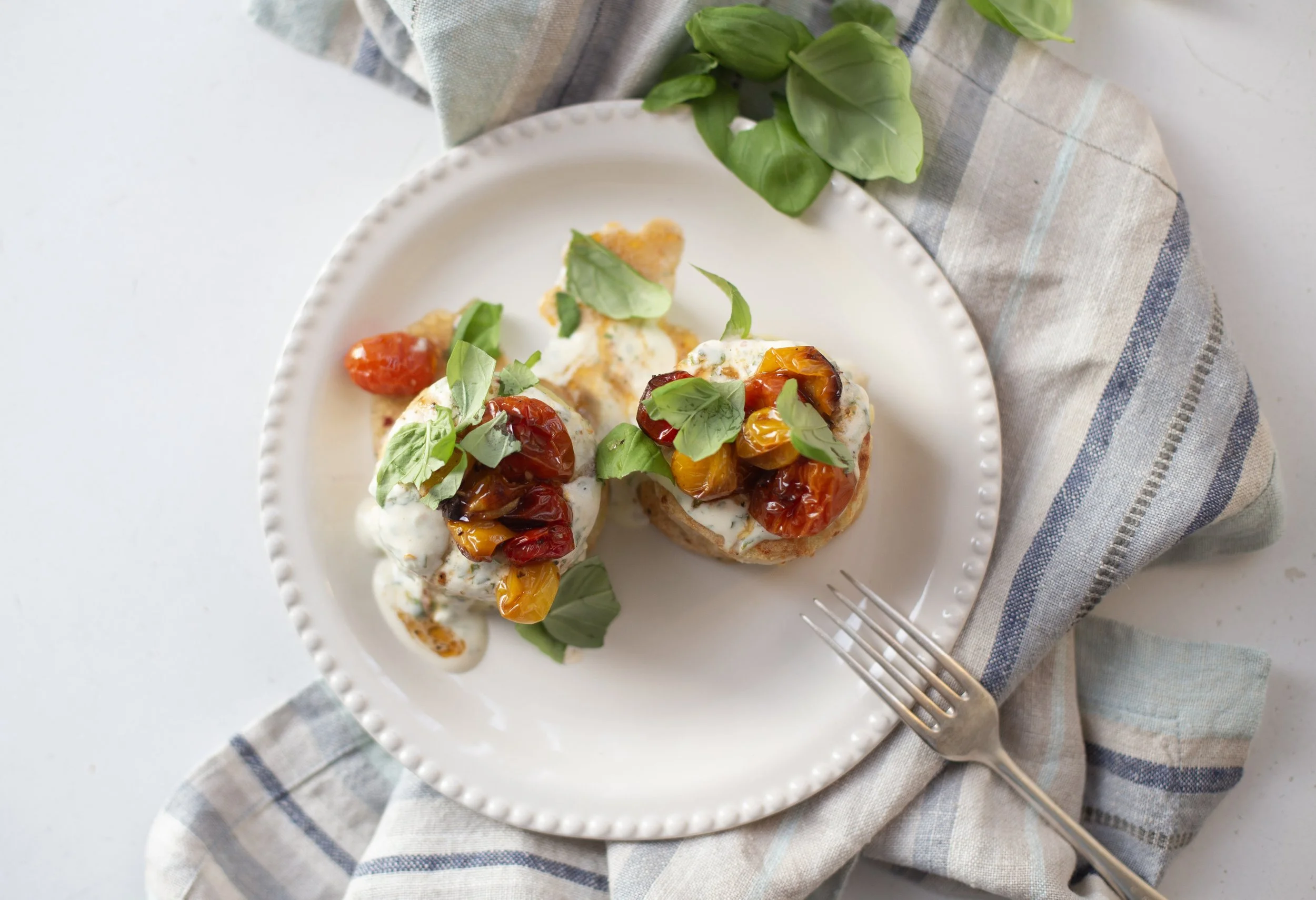 Roasted Cherry Tomato &amp; Herb Potato Gratin