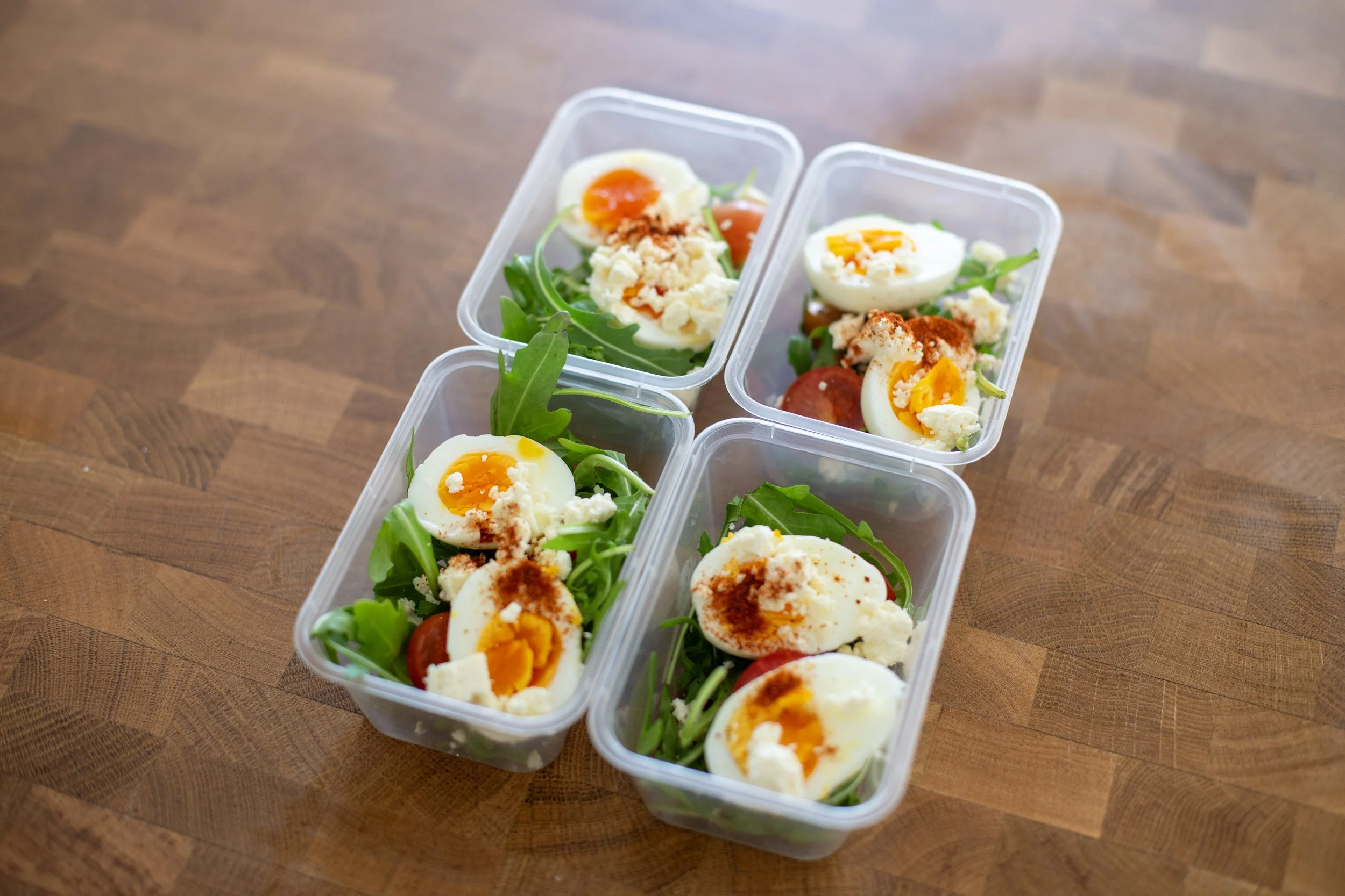 Egg &amp; Rocket Pots