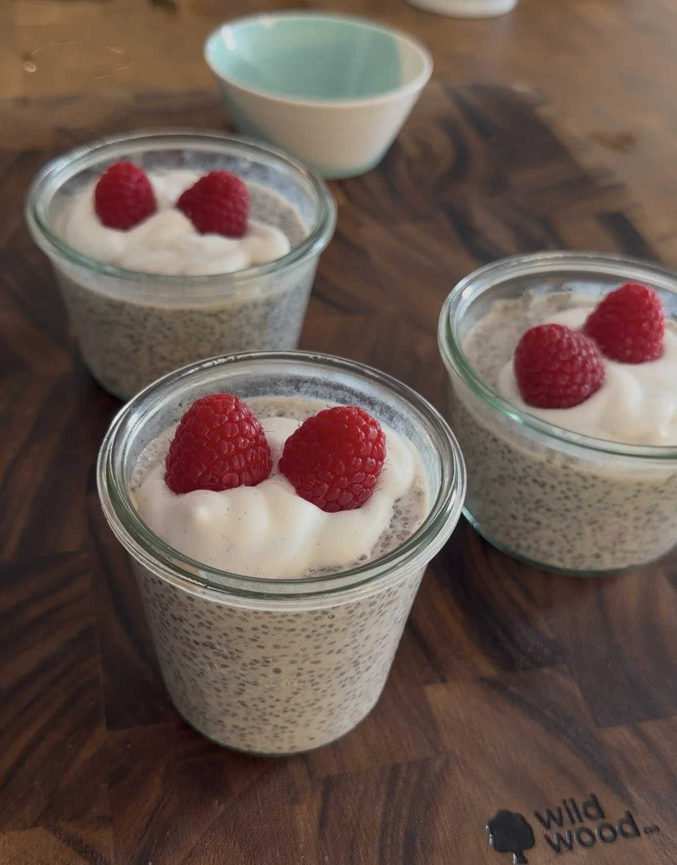 Raspberry Chia Pudding 
