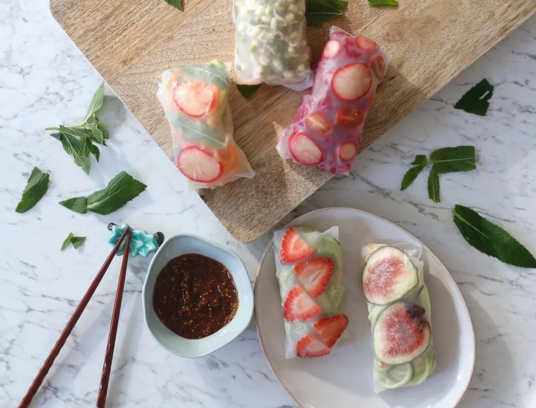 Fitfood rice paper rolls — Sophie Benbow
