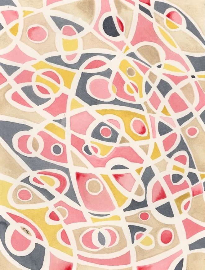 Abstract pale pink-grey