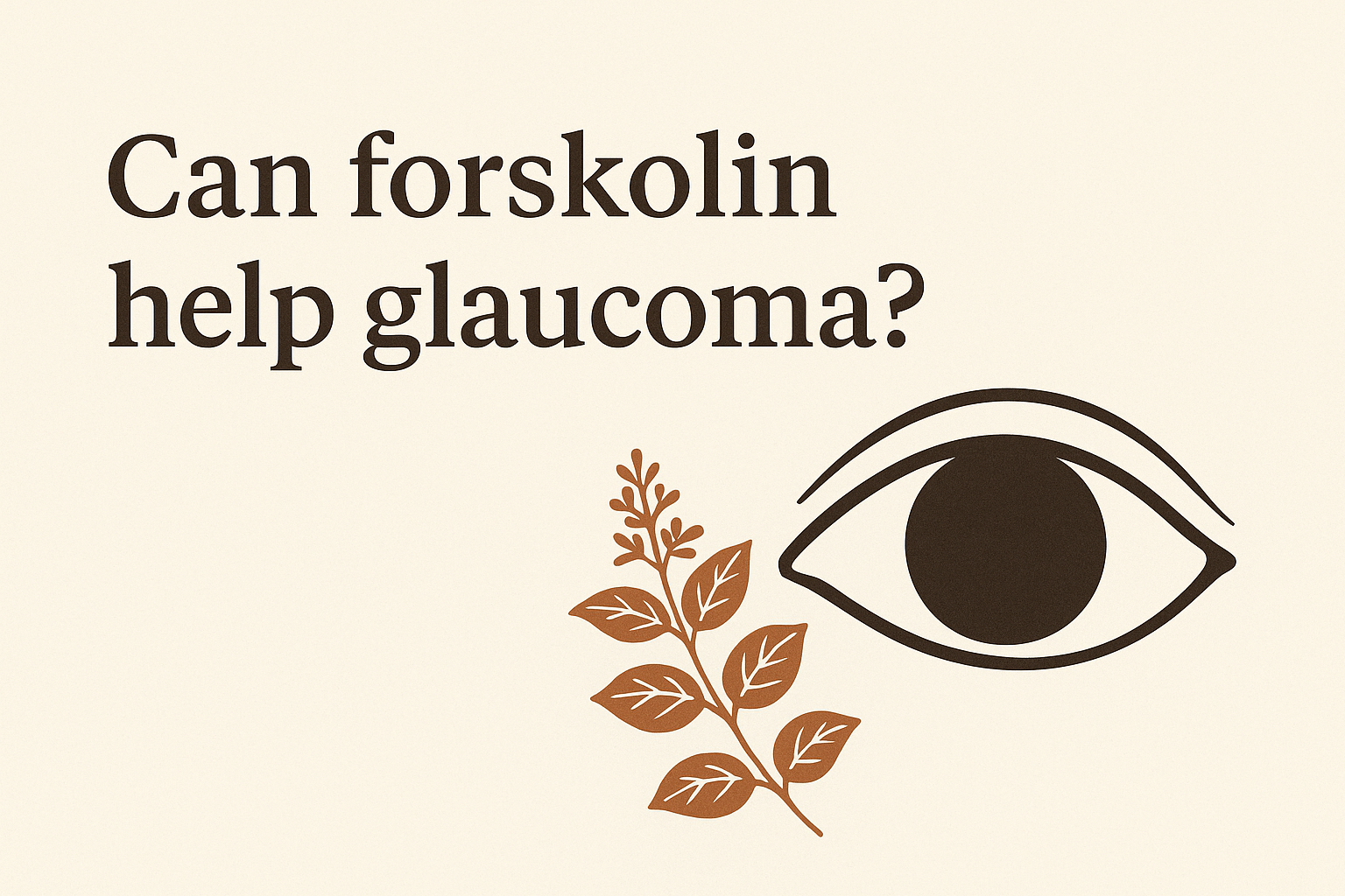 Can Forskolin Help Glaucoma?