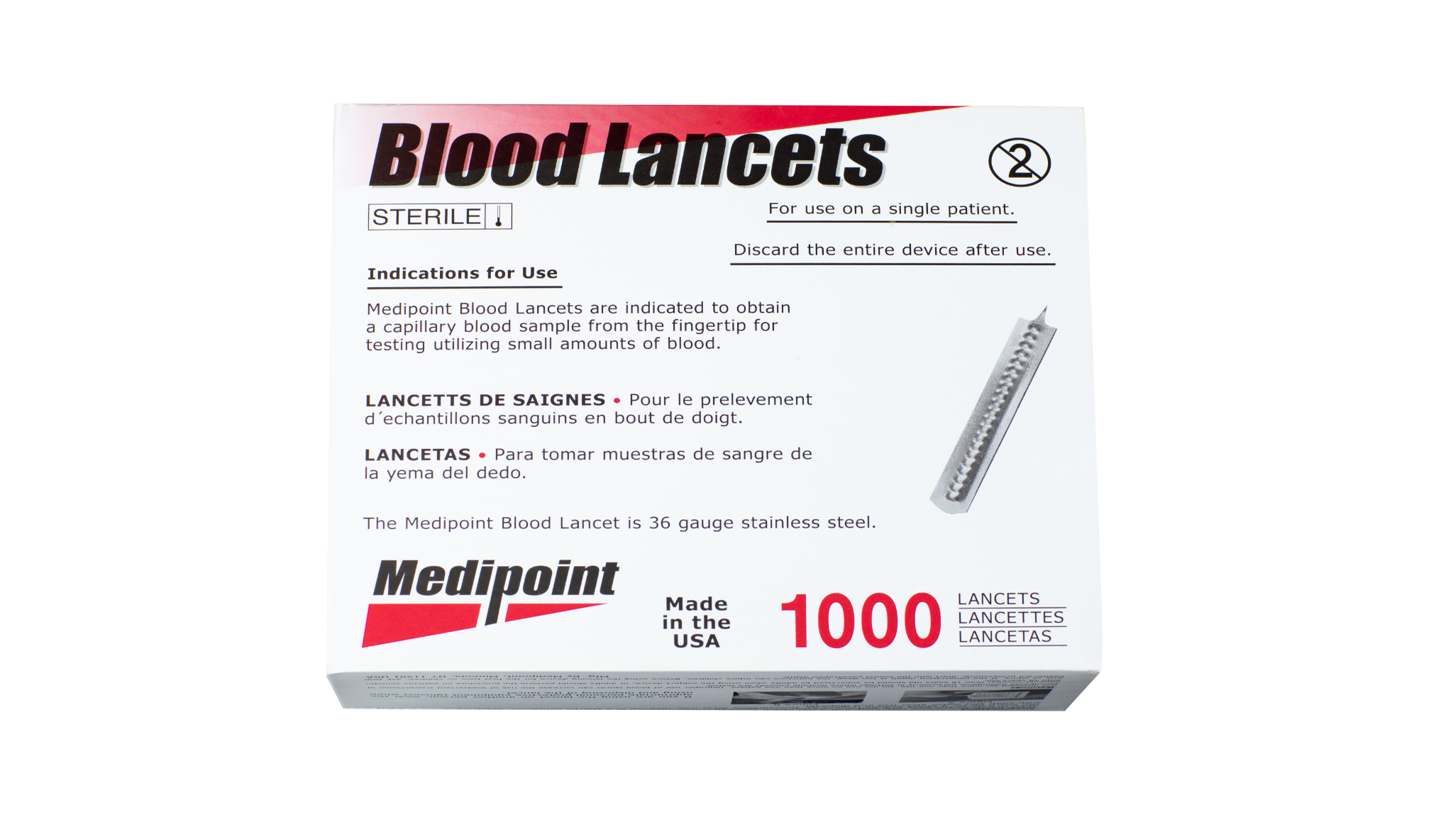 Blood Lancet Package
