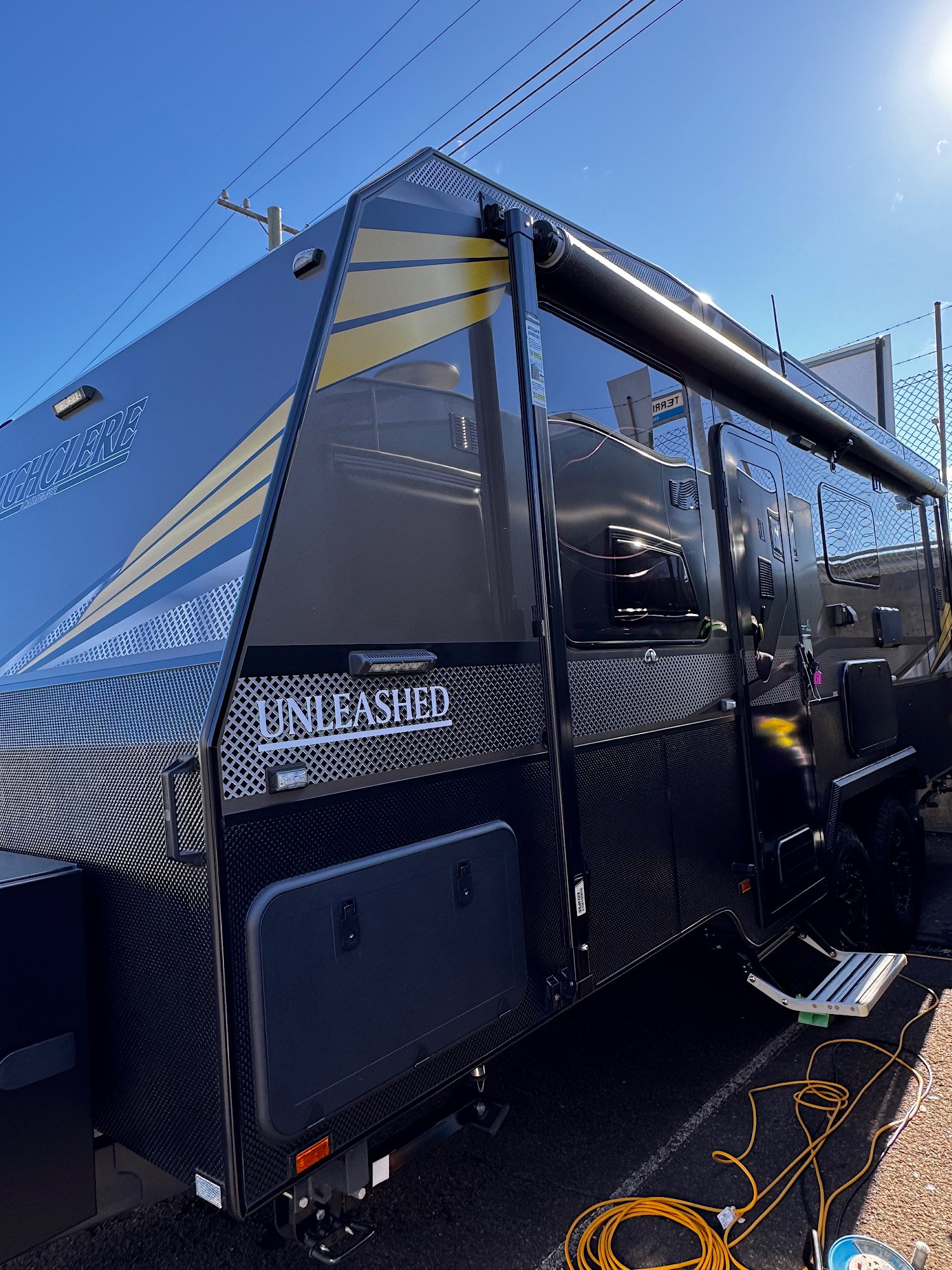 Show Caravan Paint Correction &amp; Scratch Restoration | Erina NSW