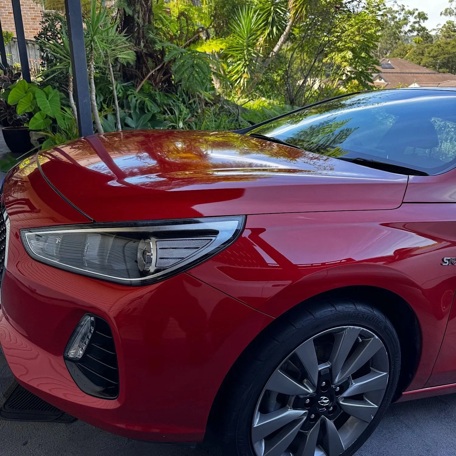 Hyundai i30 SR after detailing showing restored gloss and clarity