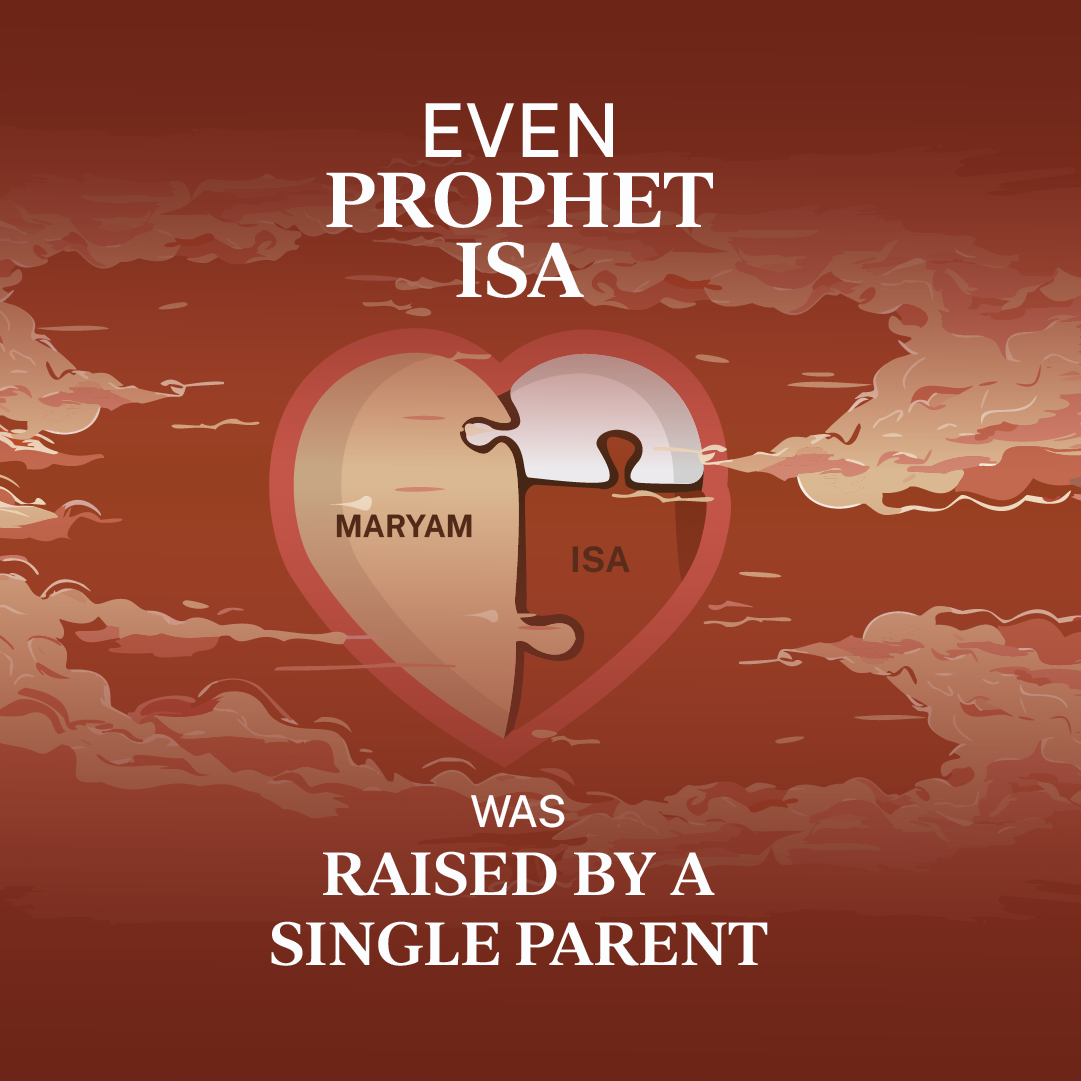 EVEN PROPHET ISA WAS RAISED BY A SINGLE PARENT