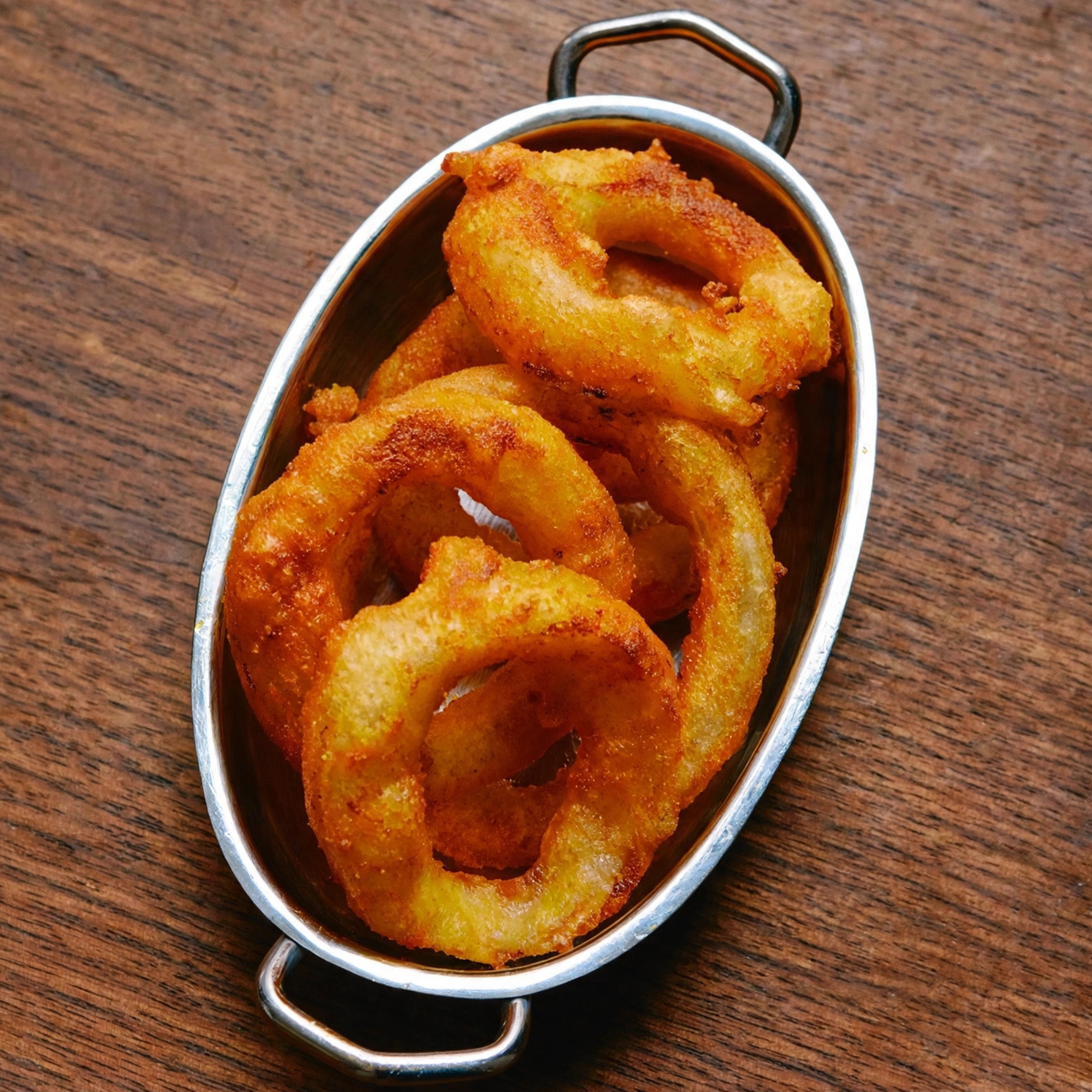 Gunpowder onion rings €6