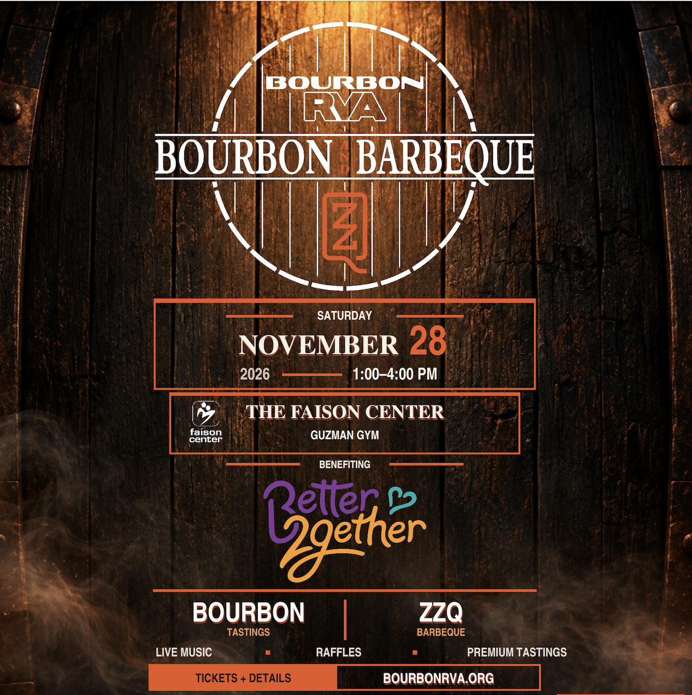 Bourbon &amp; BBQ is Coming!&nbsp;A Little Bourbon. A Lot of Good.&nbsp;